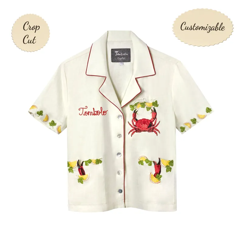 Customizable 'Just a Pinch' Cabana ~ Crop Cut sold by Tombolo