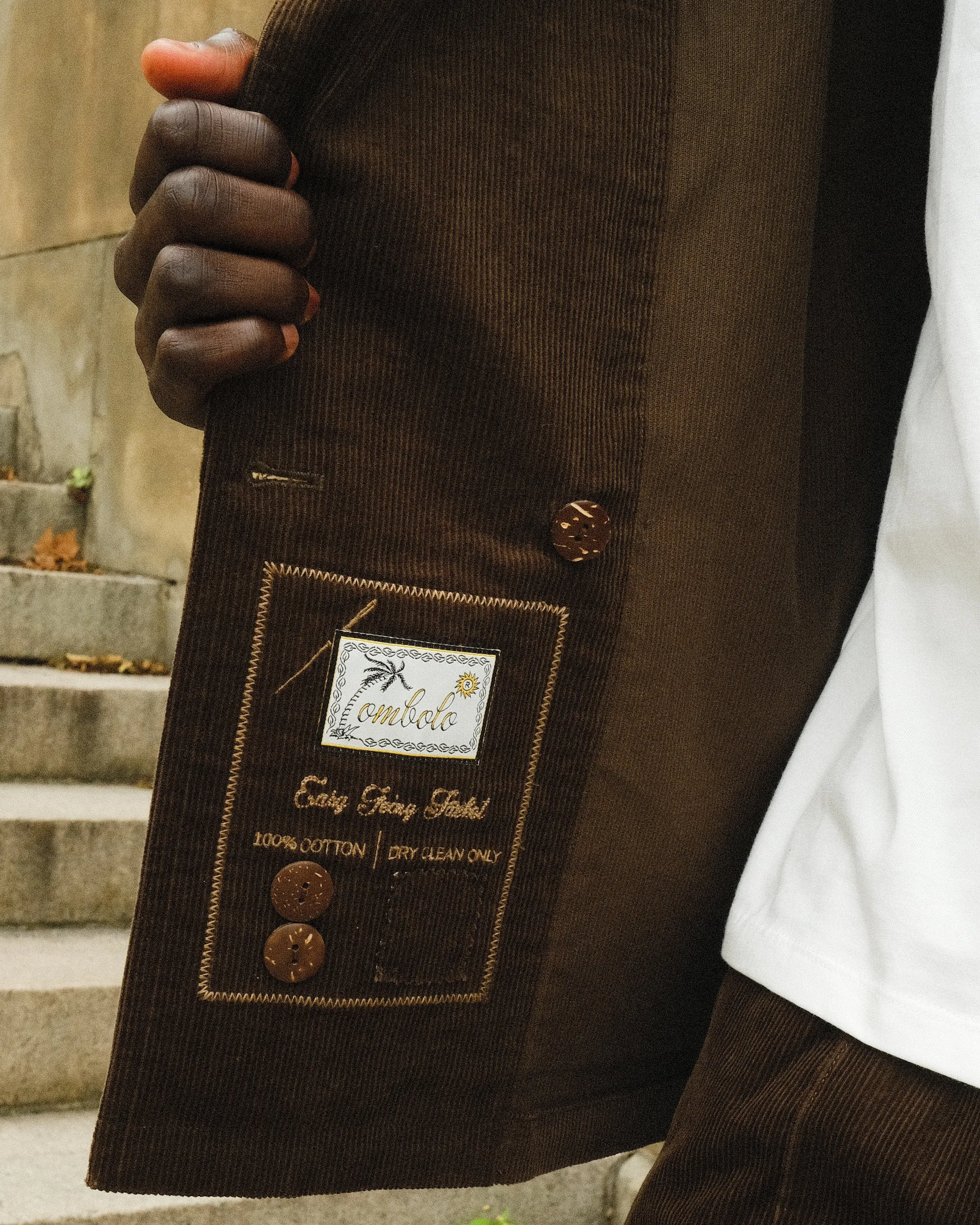 Easy-Going Jacket (Brown Corduroy) sold by Tombolo product image thumbnail 4