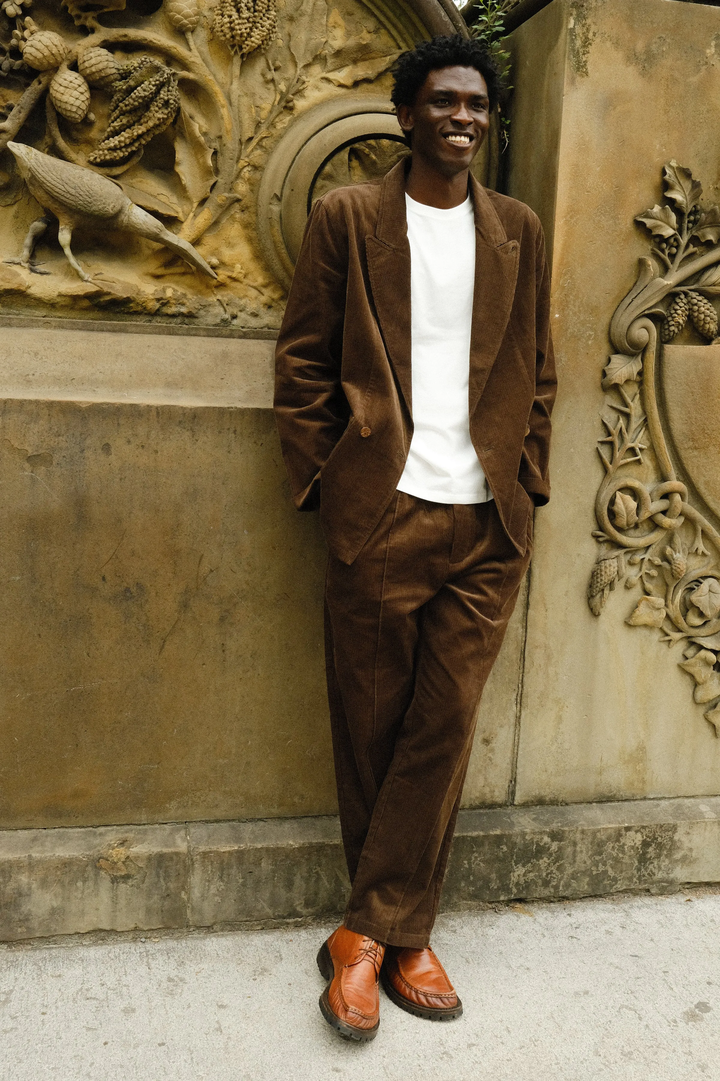 Easy-Going Jacket (Brown Corduroy) sold by Tombolo product image thumbnail 2