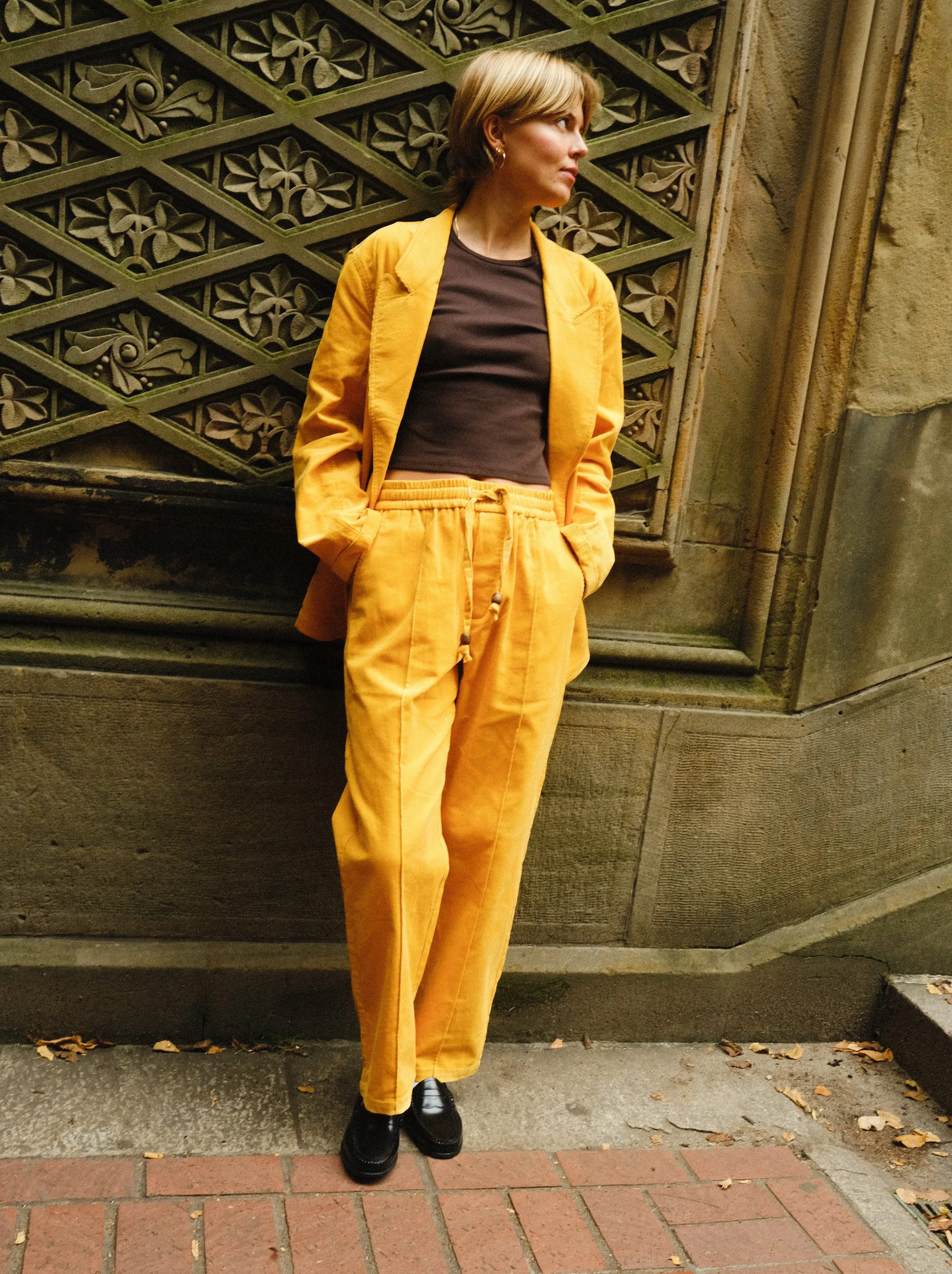 Easy-Going Pants (Saffron Corduroy) sold by Tombolo product image thumbnail 3