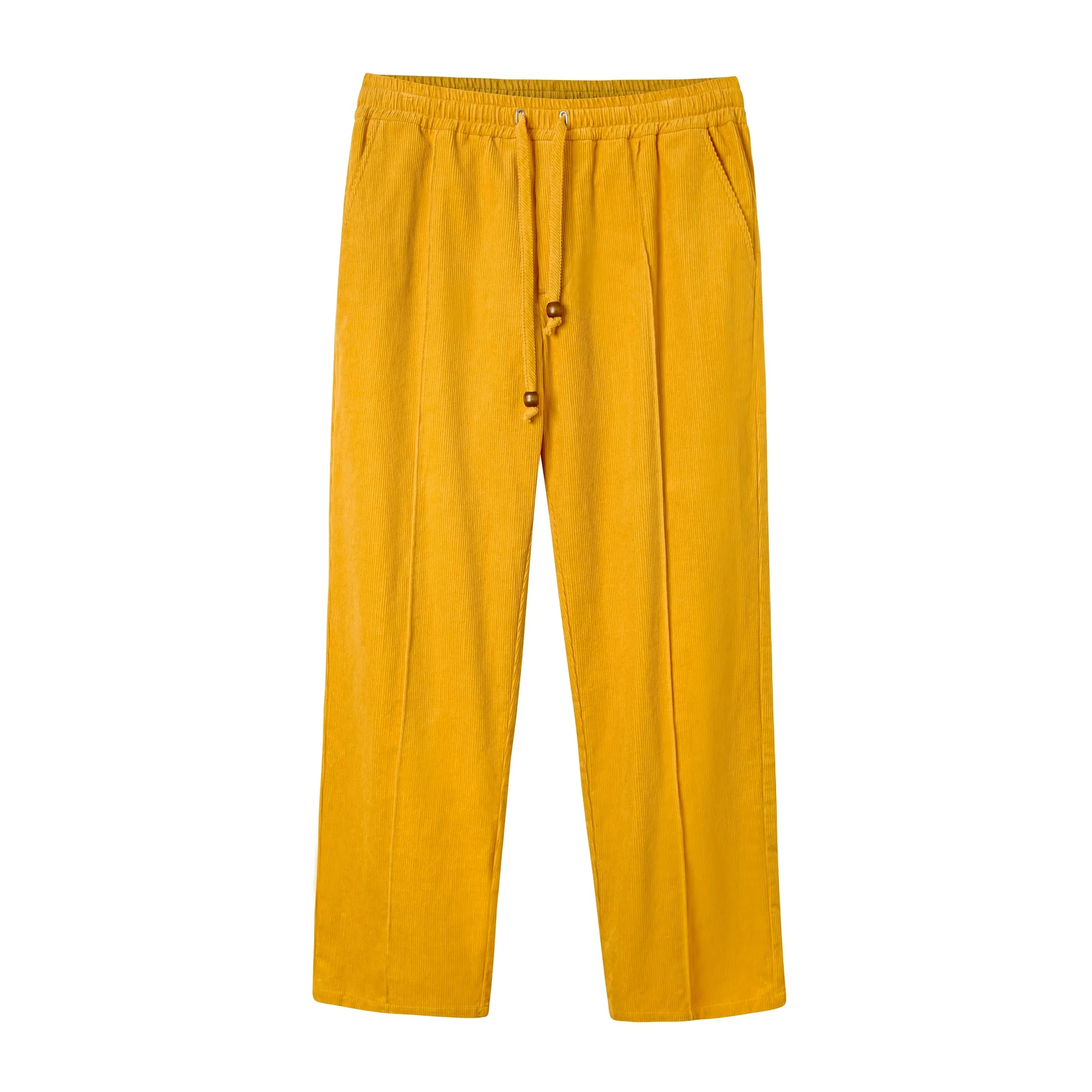 Easy-Going Pants (Saffron Corduroy) sold by Tombolo