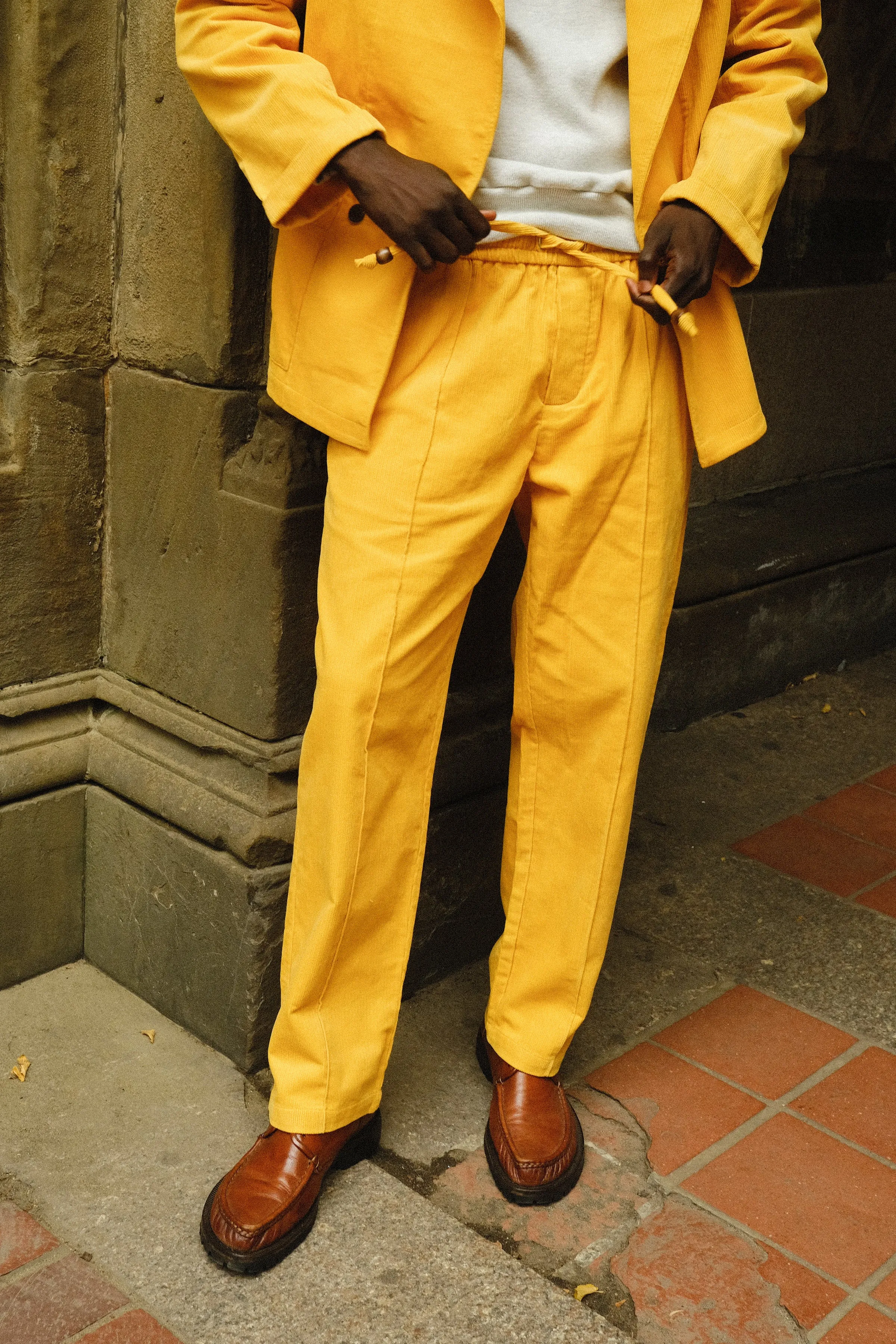 Easy-Going Pants (Saffron Corduroy) sold by Tombolo product image thumbnail 2
