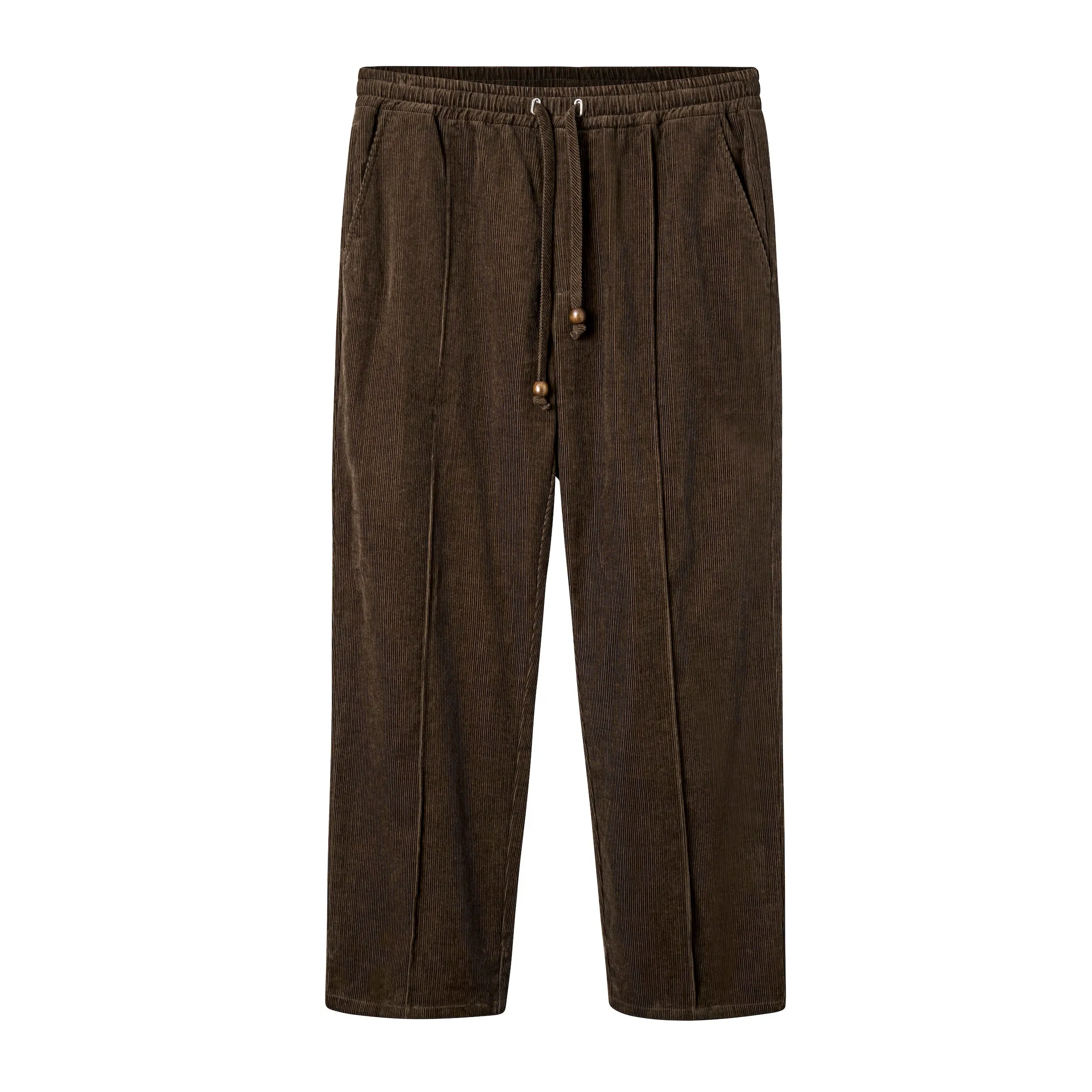 Easy-Going Pants (Brown Corduroy) sold by Tombolo