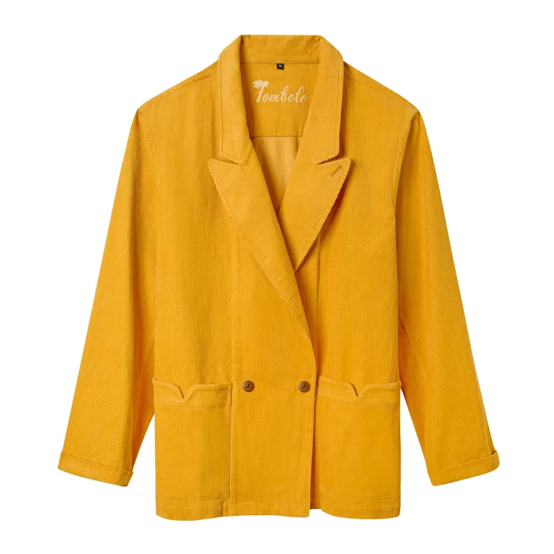 Easy-Going Jacket (Saffron Corduroy) sold by Tombolo