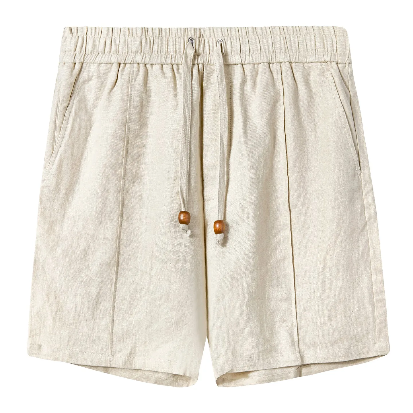 Easy-Going Shorts (Sand Linen) sold by Tombolo