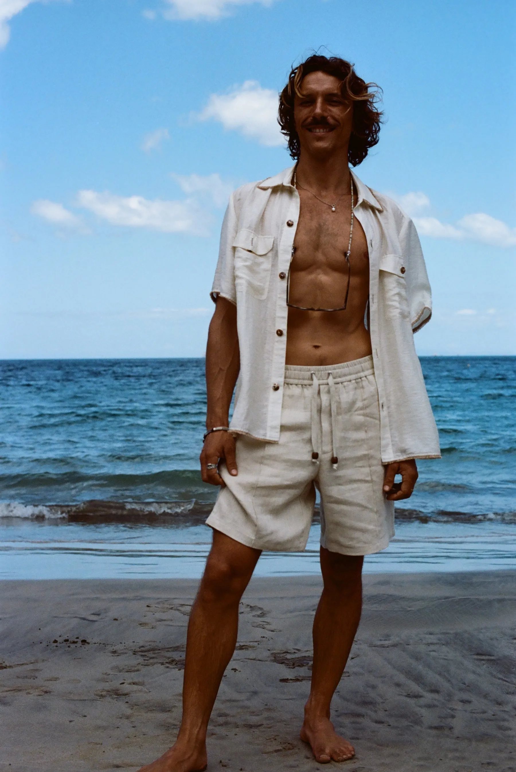 Easy-Going Shorts (Sand Linen) sold by Tombolo product image thumbnail 2