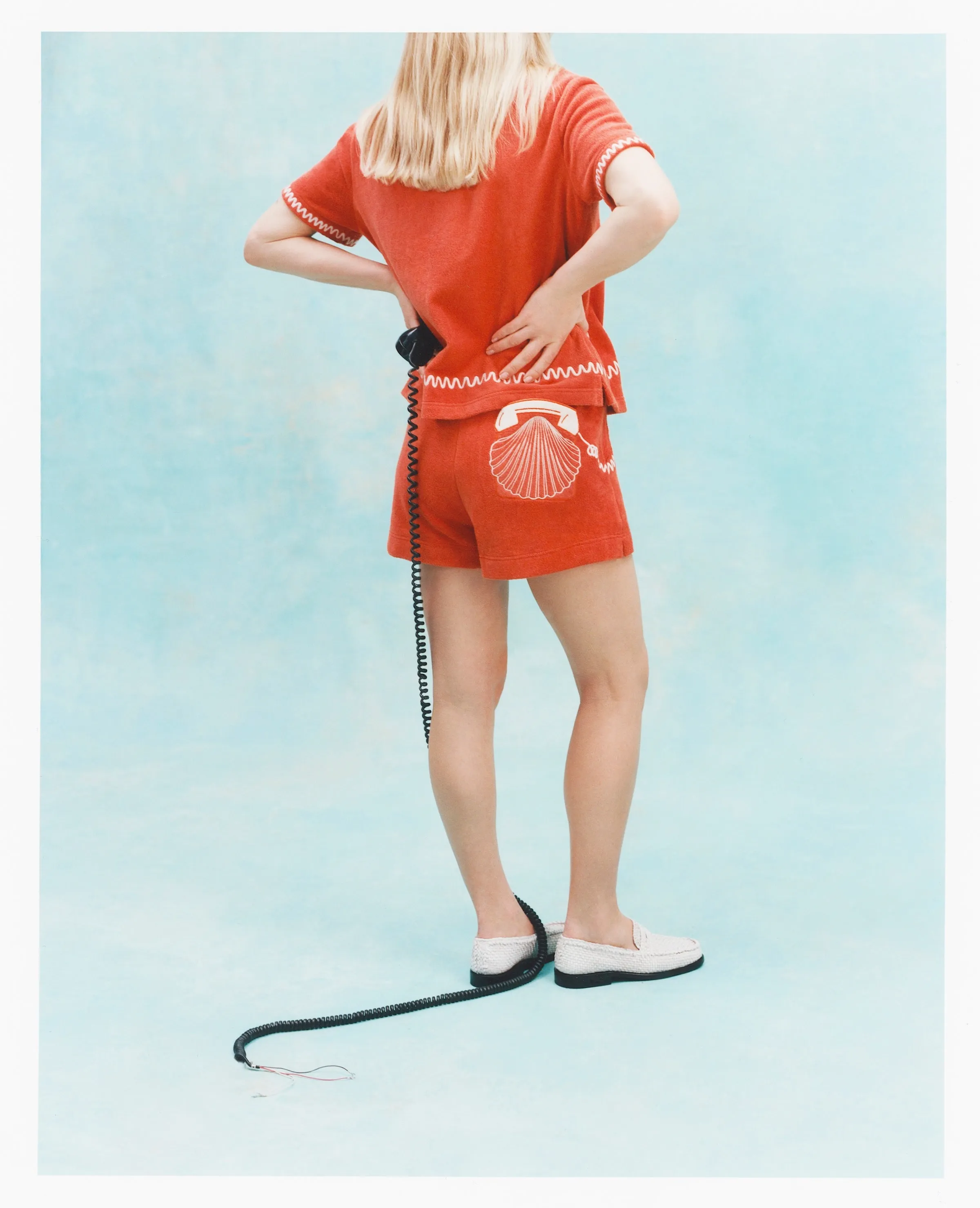 'Lobster Landline' Cabana ~ Crop Cut sold by Tombolo product image thumbnail 3