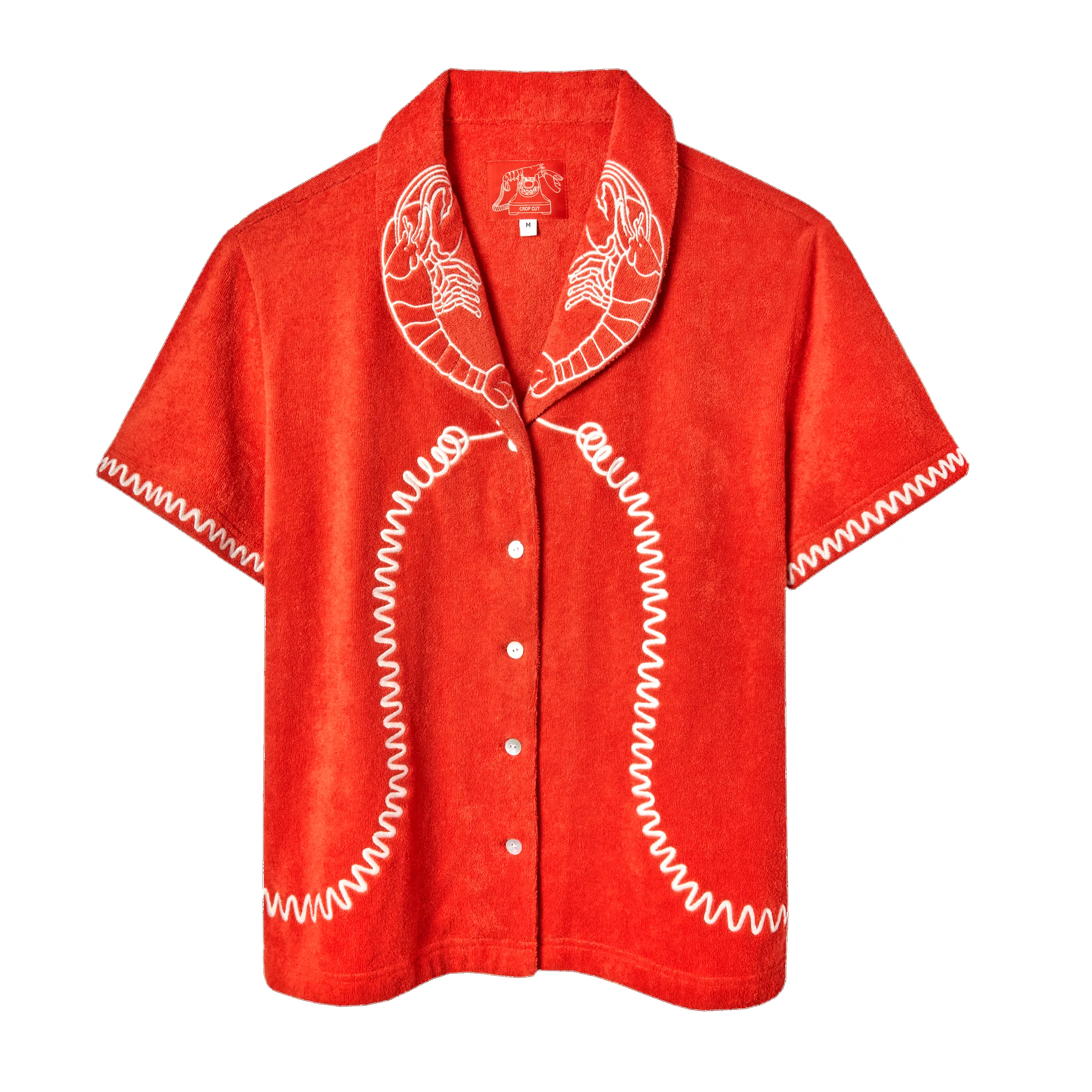 'Lobster Landline' Cabana ~ Crop Cut sold by Tombolo