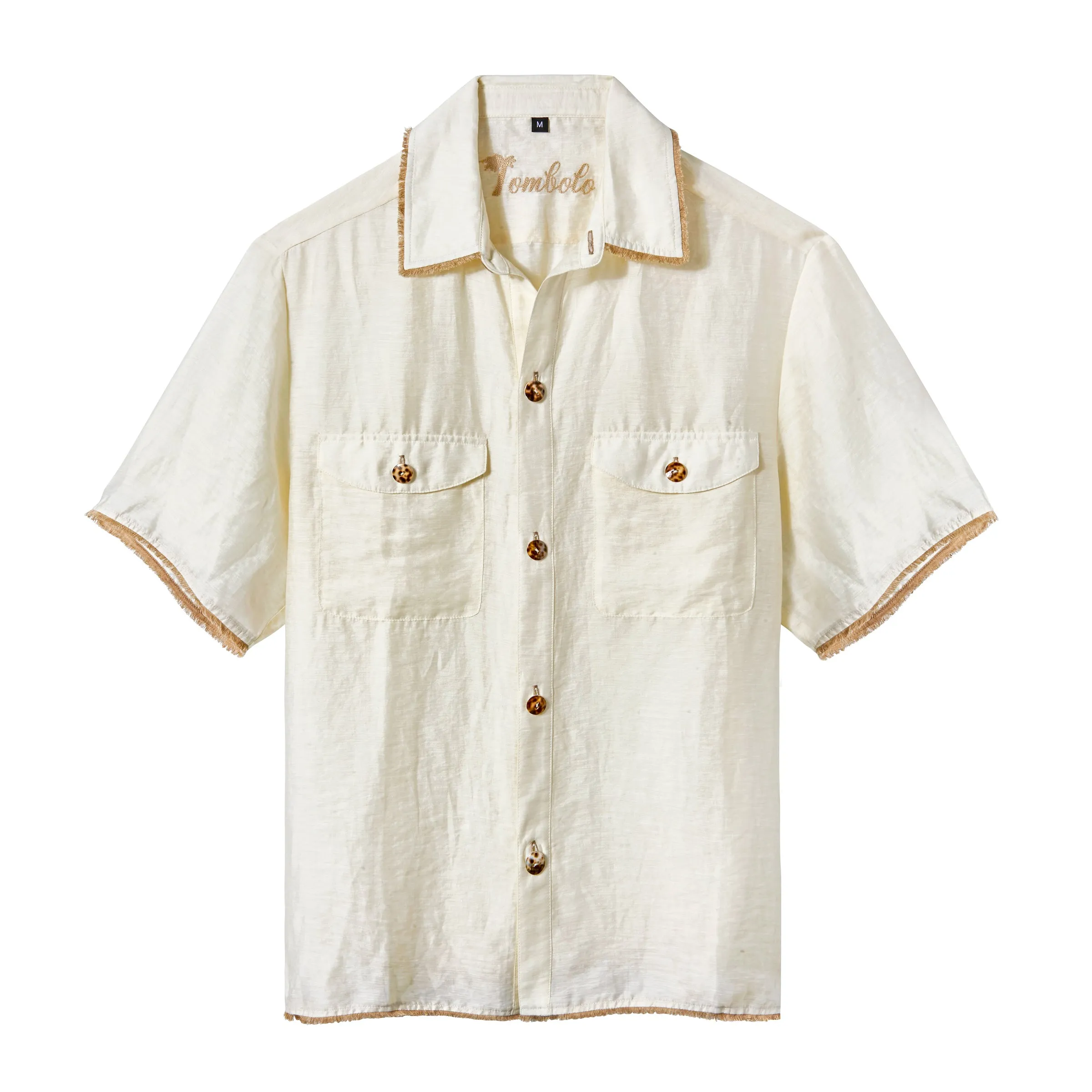 'Tiger Shell' Resort Shirt sold by Tombolo
