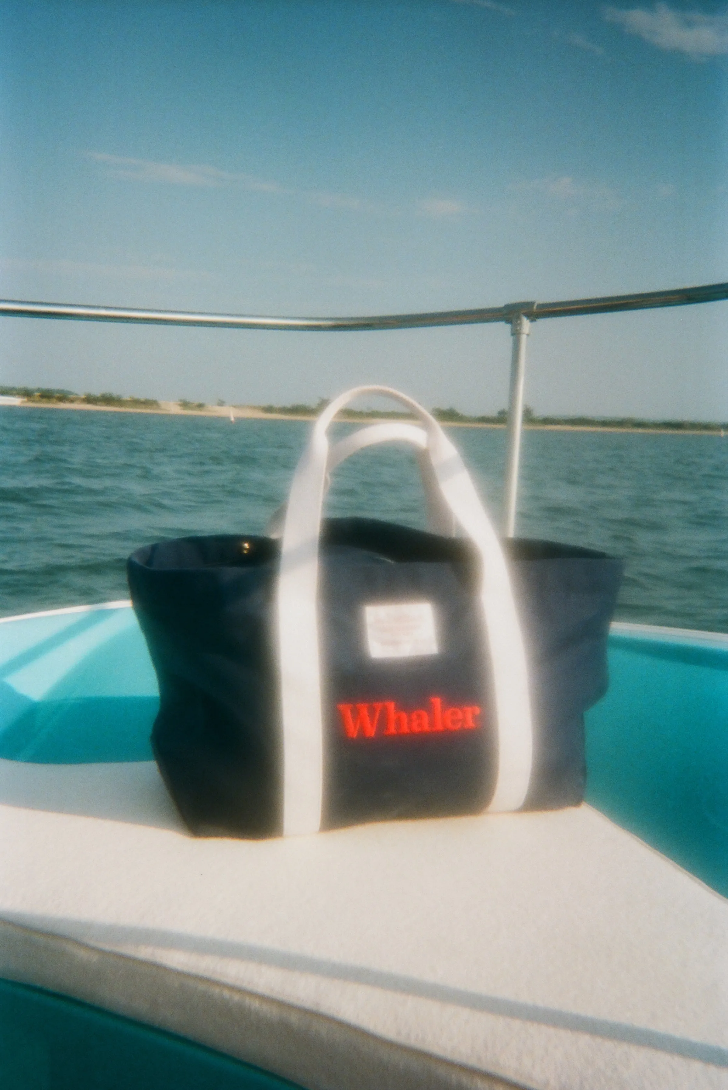 'Boston Whaler' Wm. J. Mills & Co. Zip Tote (Navy) sold by Tombolo product image thumbnail 4
