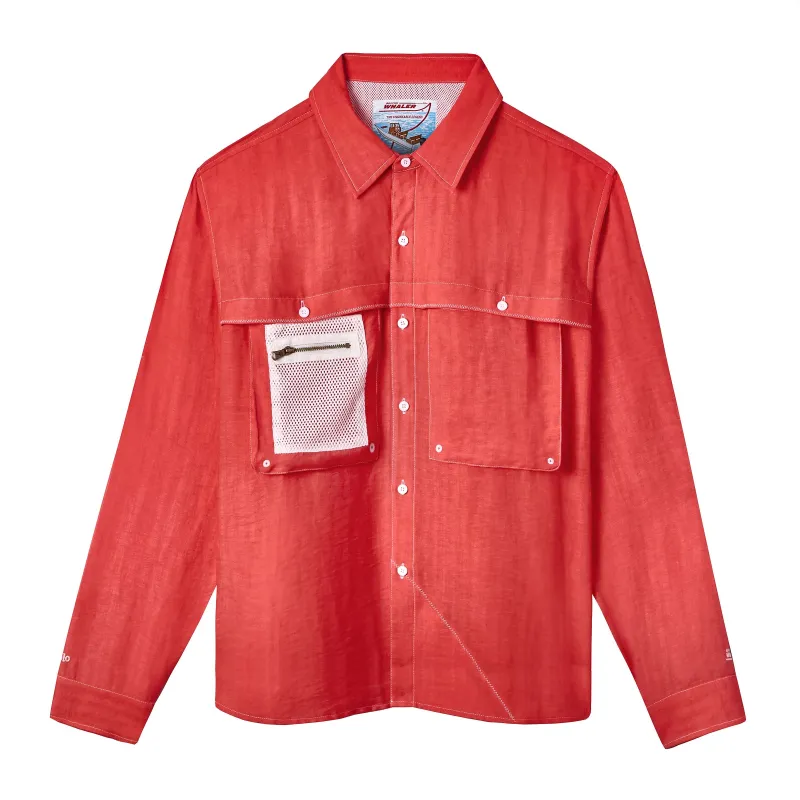 'Boston Whaler' Vented Fishing Shirt sold by Tombolo