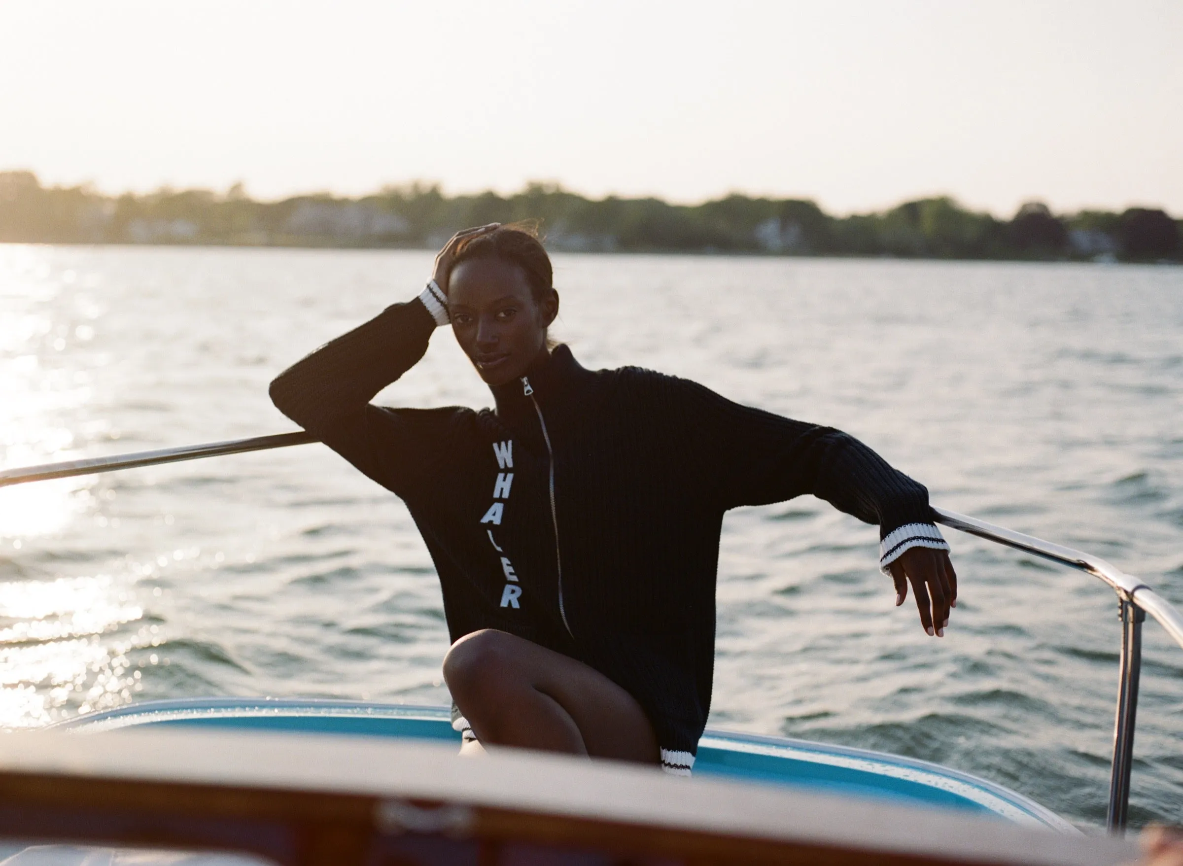 'Boston Whaler' Cardigan sold by Tombolo product image thumbnail 4