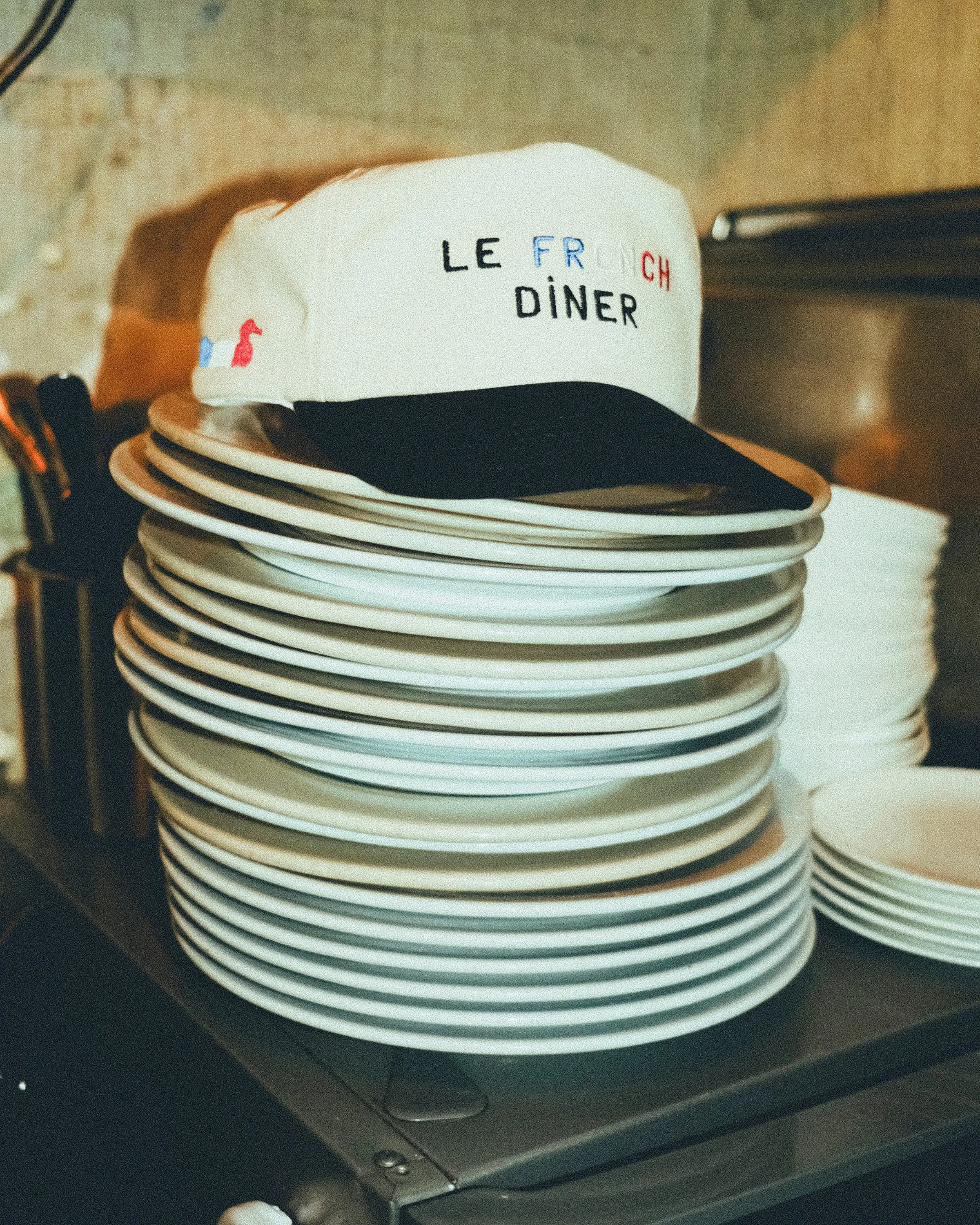 'Le French Diner' 5-Panel Souvenir Cap sold by Tombolo product image thumbnail 2