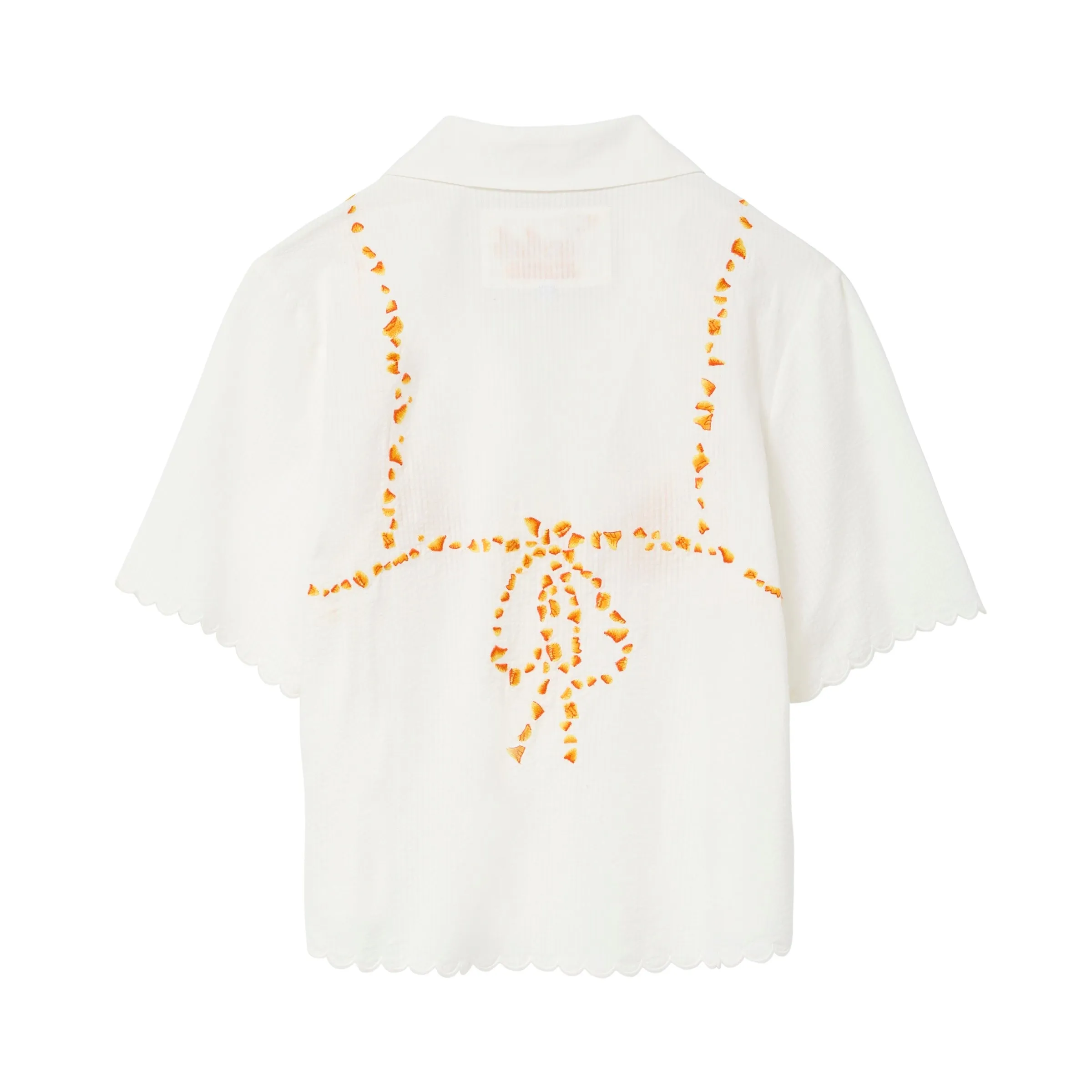 'Teeny-Weeny-Croissantkini' ~ Relaxed Crop Cut (Seersucker) sold by Tombolo product image thumbnail 4