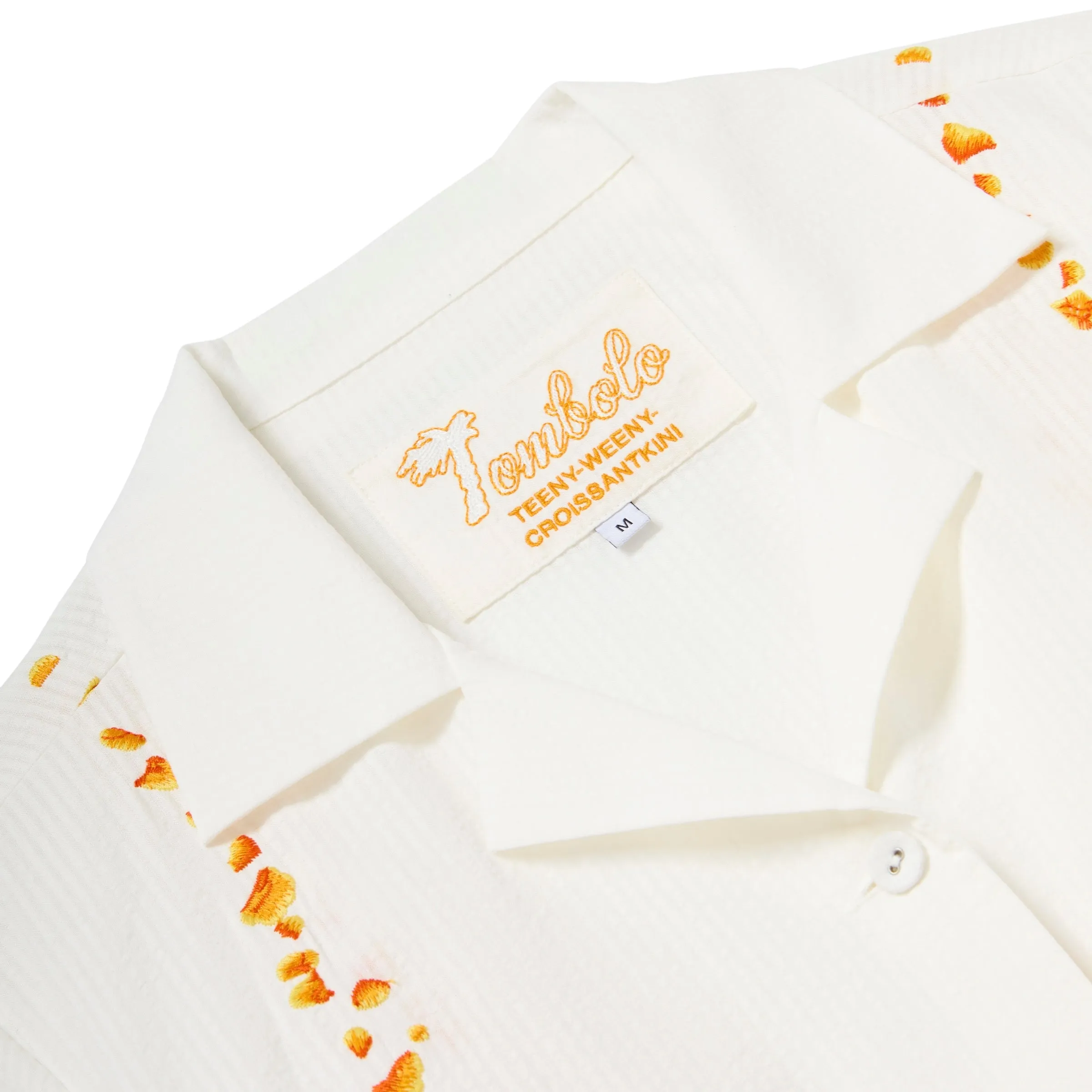 'Teeny-Weeny-Croissantkini' ~ Relaxed Crop Cut (Seersucker) sold by Tombolo product image thumbnail 5