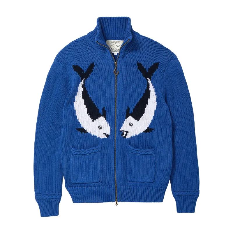 'Hook Up' Cardigan made by Tombolo