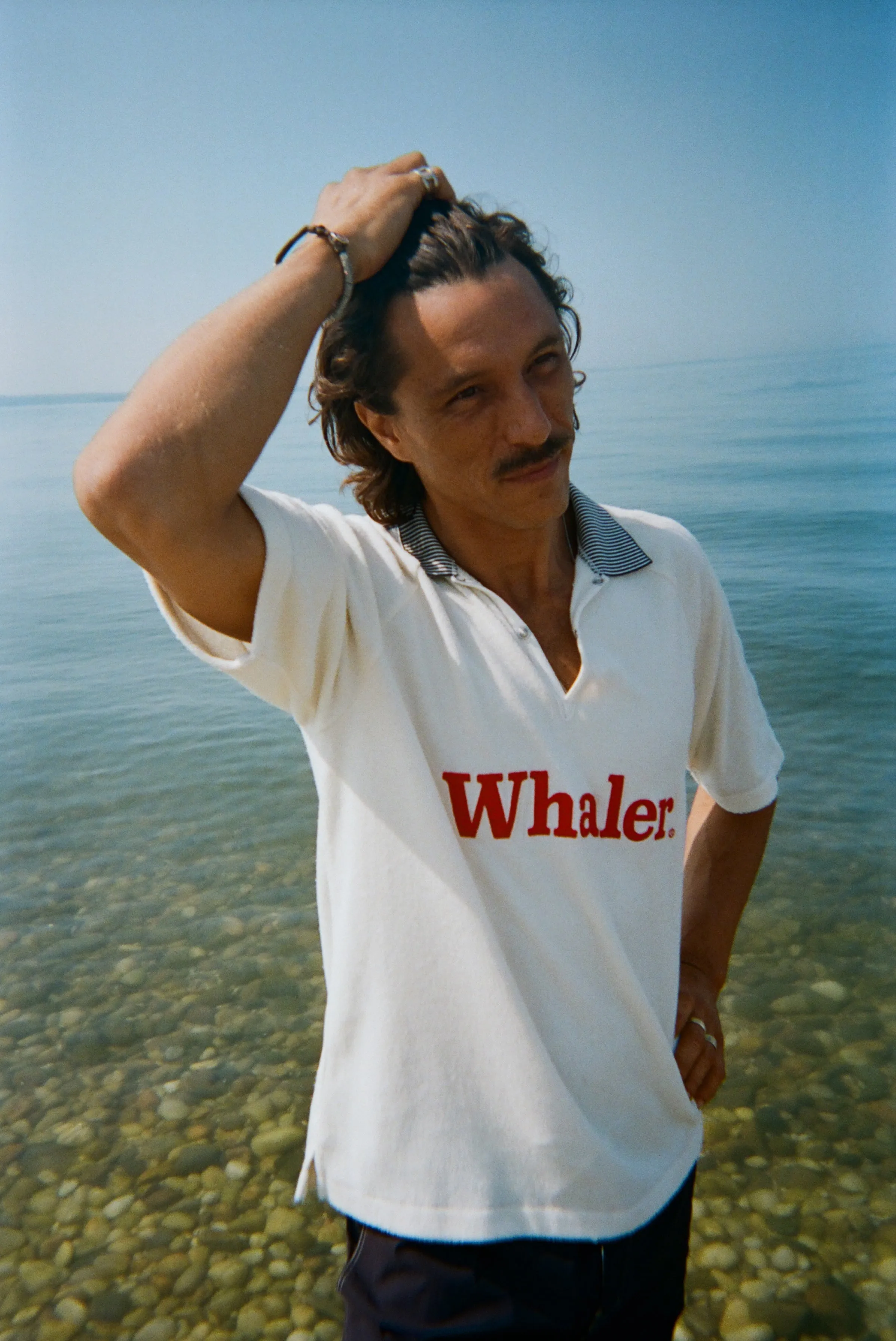 'Boston Whaler' Raglan Terry Polo sold by Tombolo product image thumbnail 2