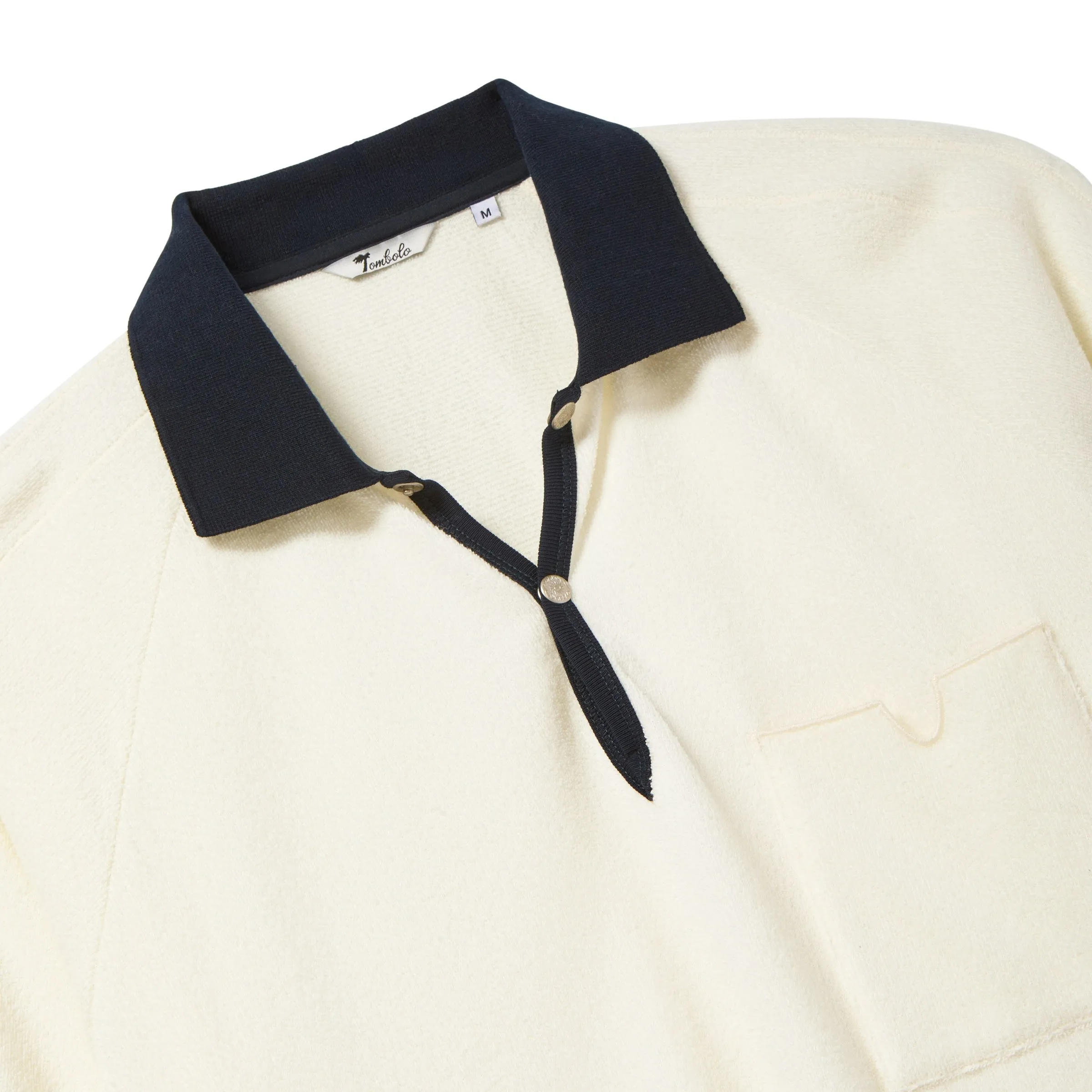 Raglan Terry Polo (Off-White) sold by Tombolo product image thumbnail 2