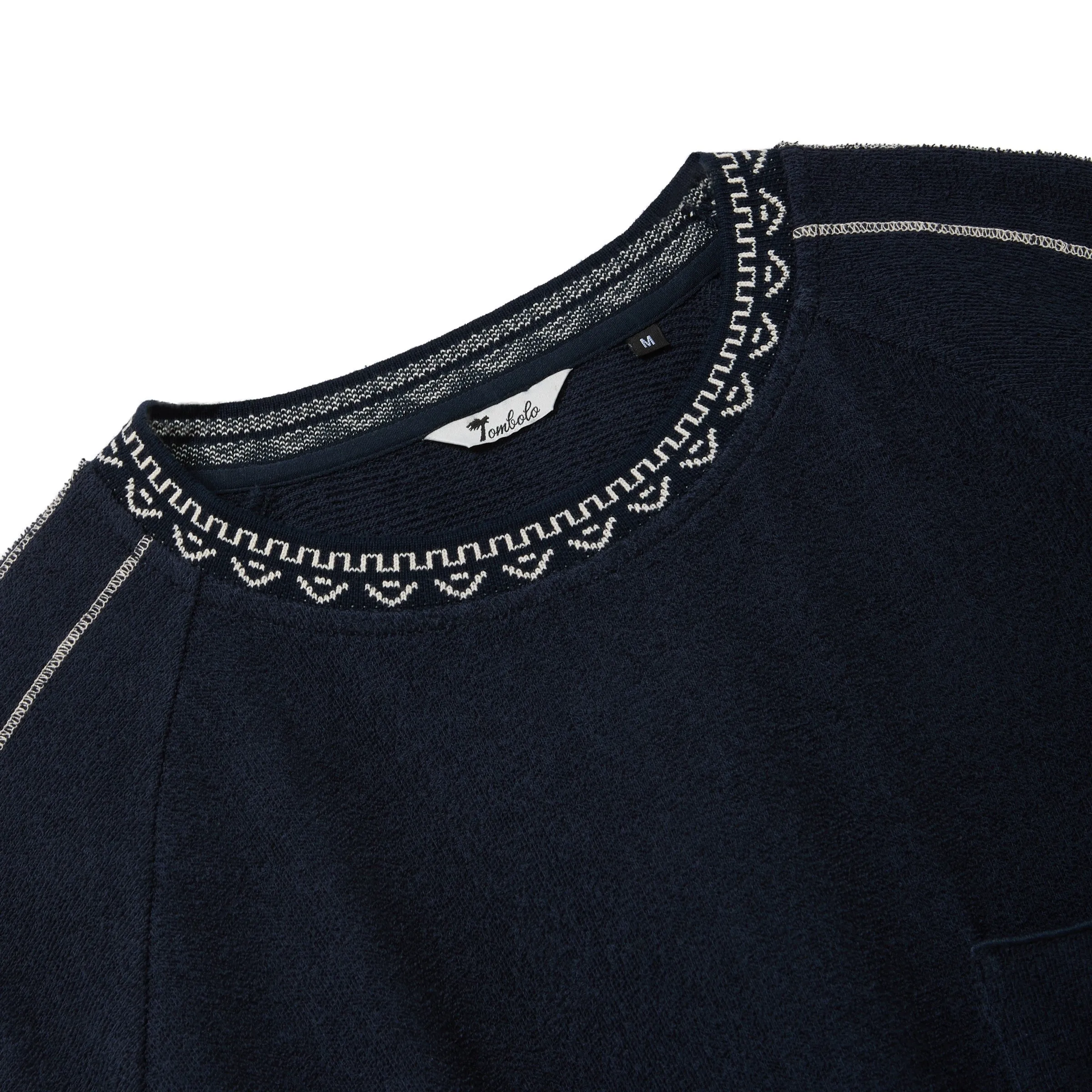 Raglan Terry Tee (Navy) sold by Tombolo product image thumbnail 2