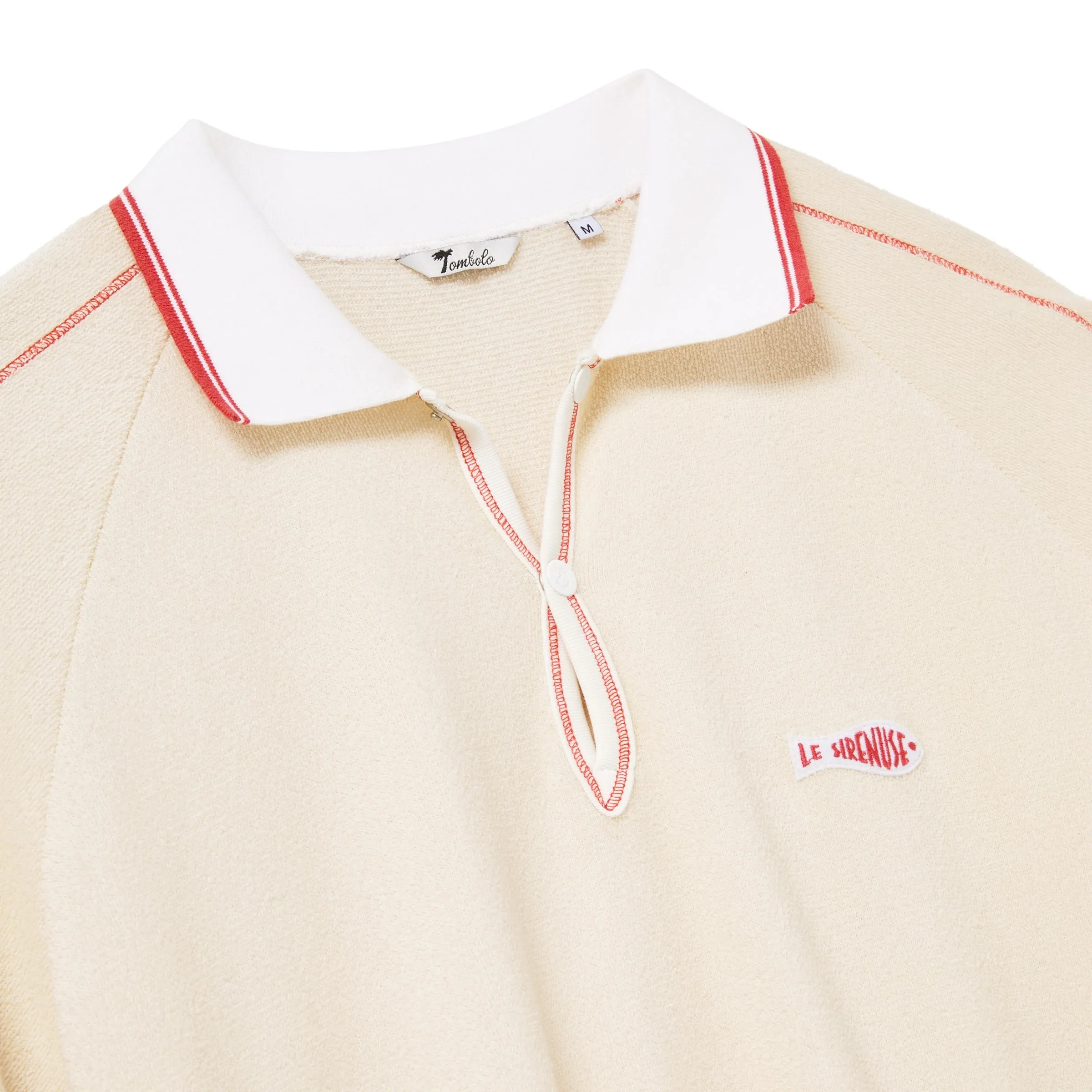 'Le Sirenuse' Guppy Raglan Terry Polo sold by Tombolo product image thumbnail 5