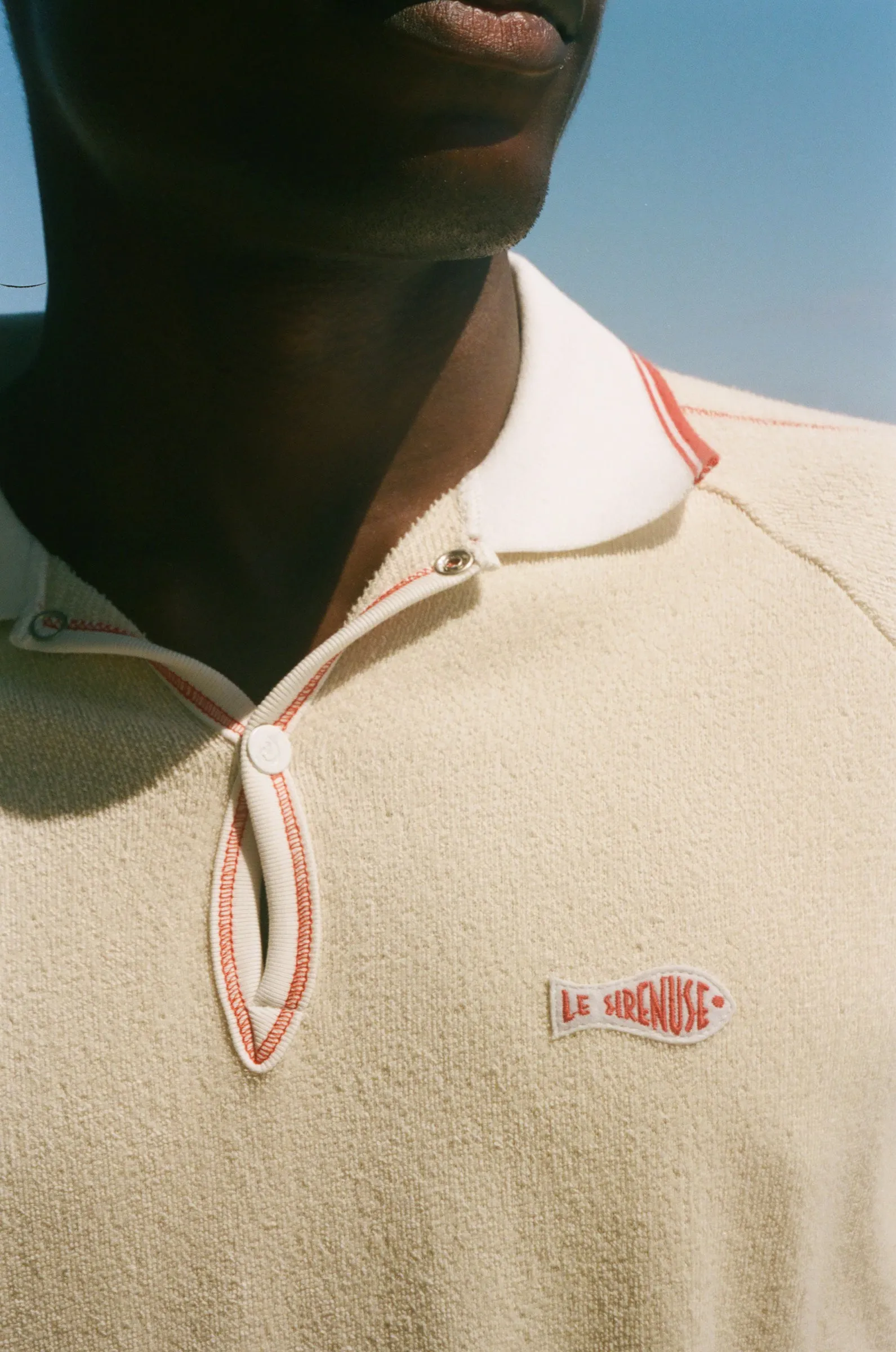 'Le Sirenuse' Guppy Raglan Terry Polo sold by Tombolo product image thumbnail 4