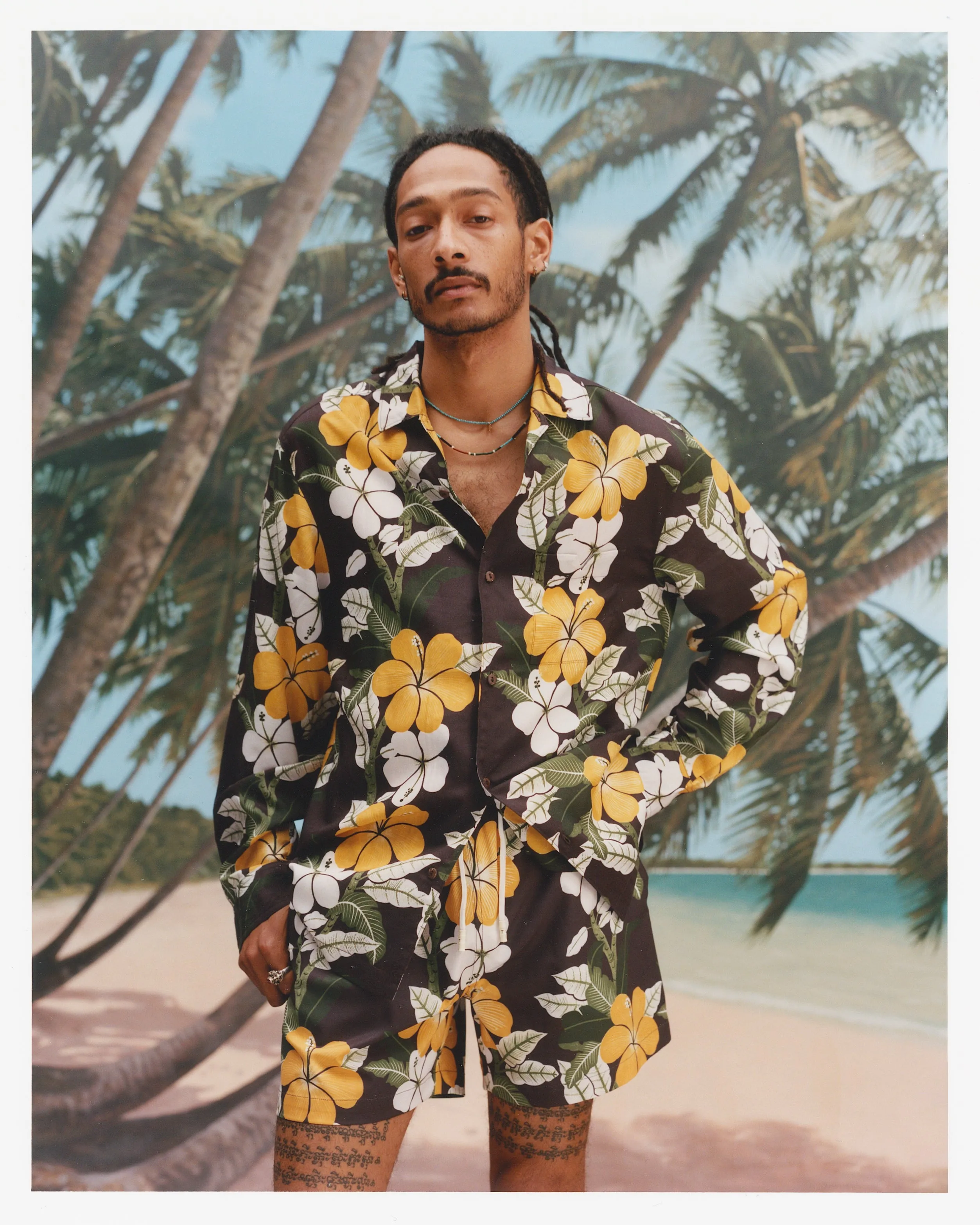 Night Bloom Swim Trunks (Archive) sold by Tombolo product image thumbnail 2