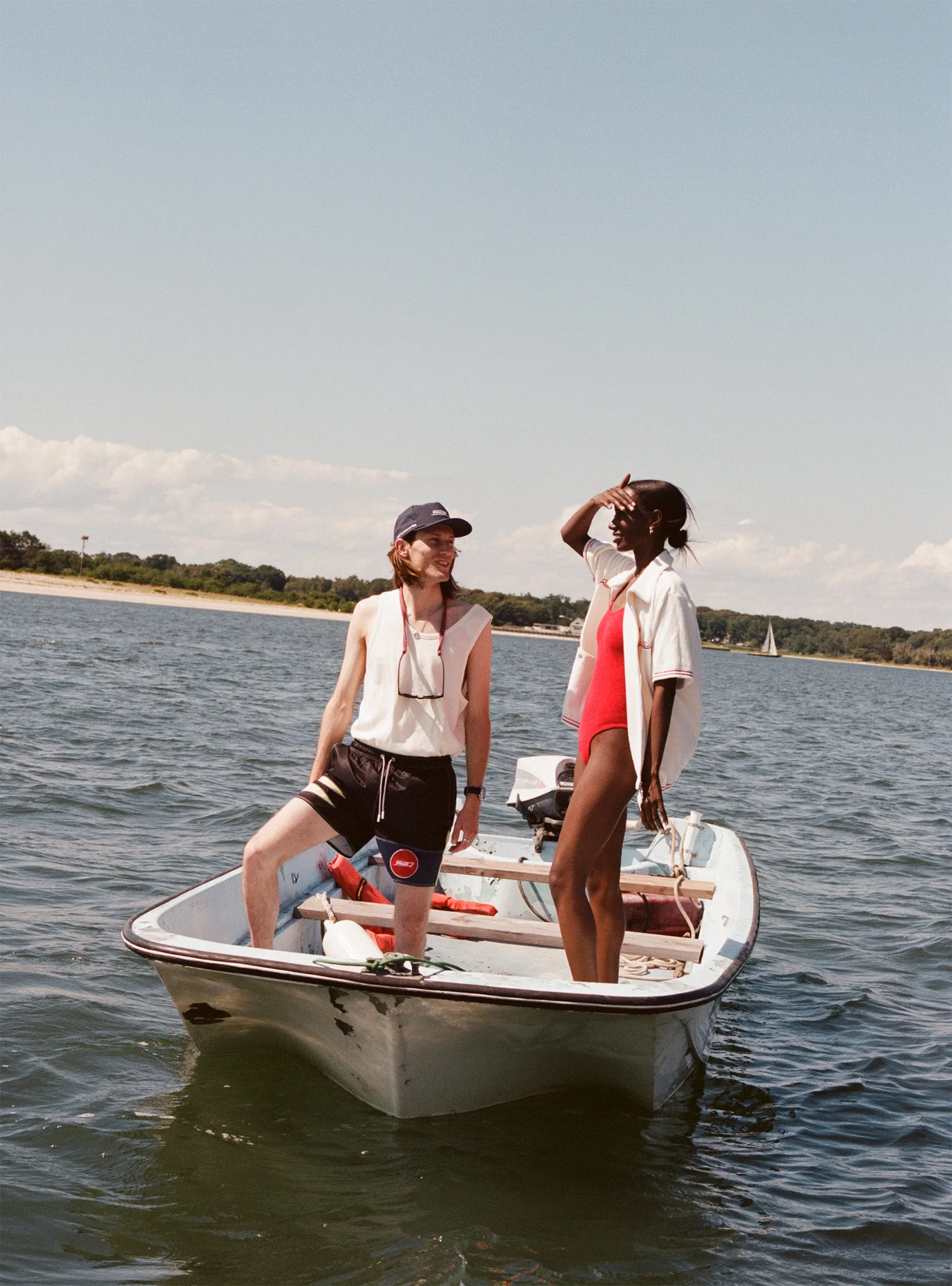 'Boston Whaler' Swim Trunks (Archive) sold by Tombolo product image thumbnail 2