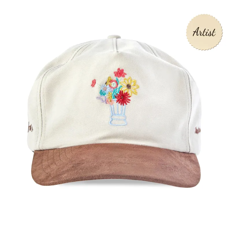 'Tom Wesselmann - Wildflower Bouquet' 5-Panel Souvenir Cap sold by Tombolo