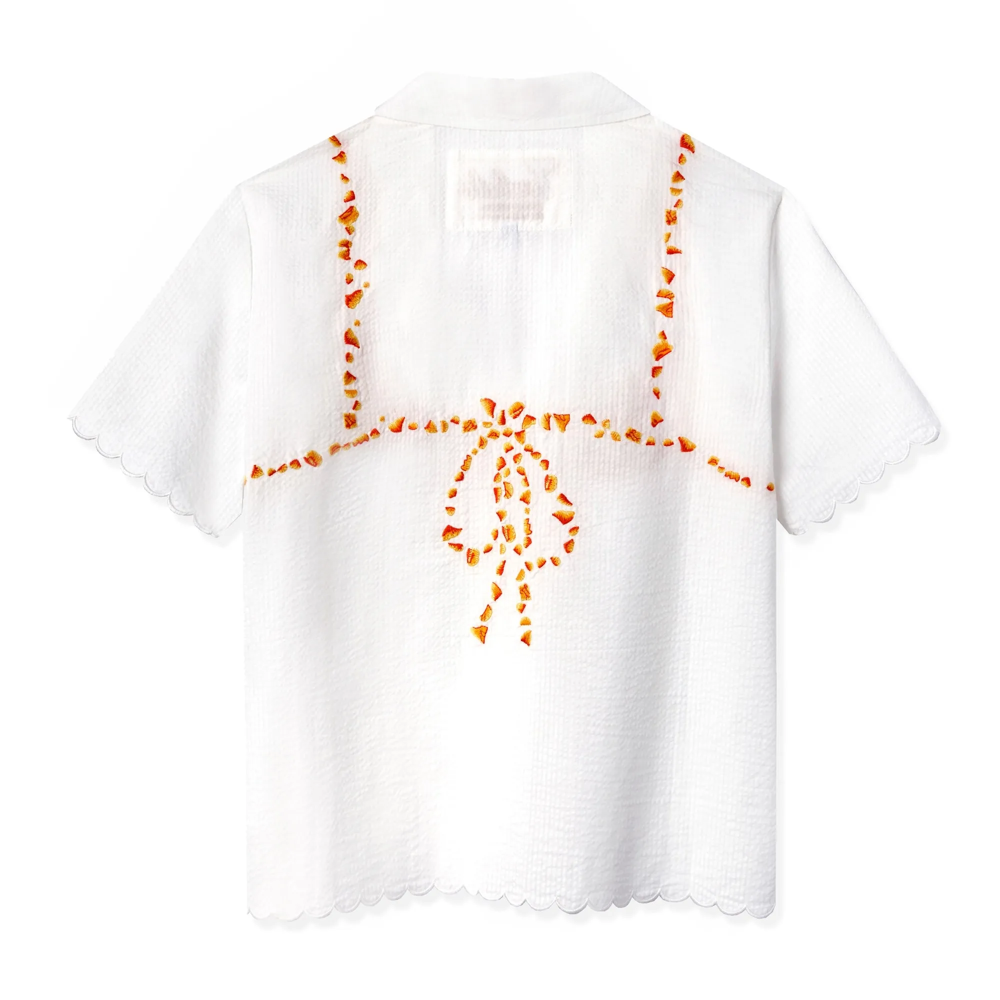 'Teeny-Weeny-Croissantkini' ~ Crop Cut (Seersucker) sold by Tombolo product image thumbnail 3