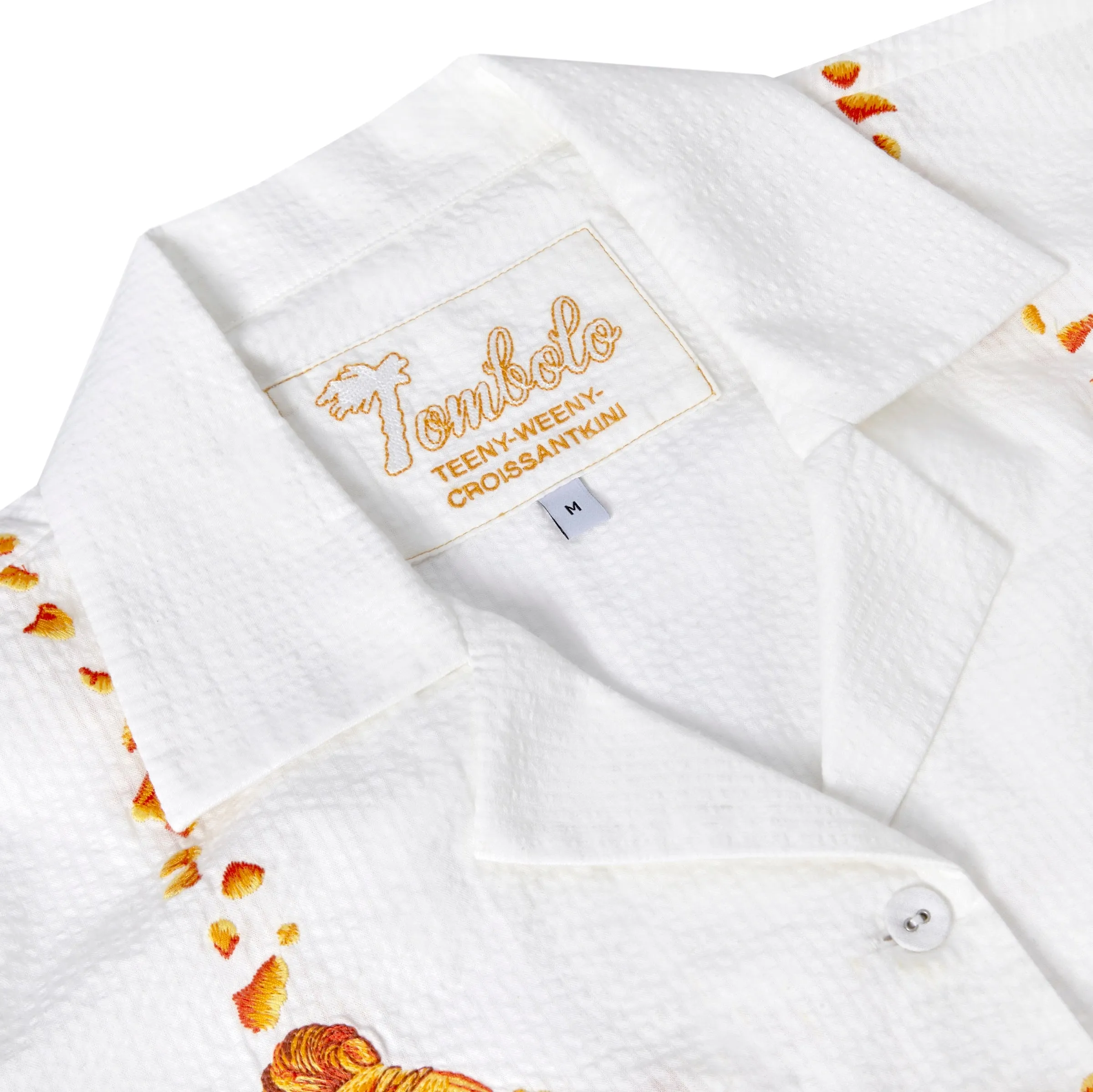 'Teeny-Weeny-Croissantkini' ~ Crop Cut (Seersucker) sold by Tombolo product image thumbnail 5