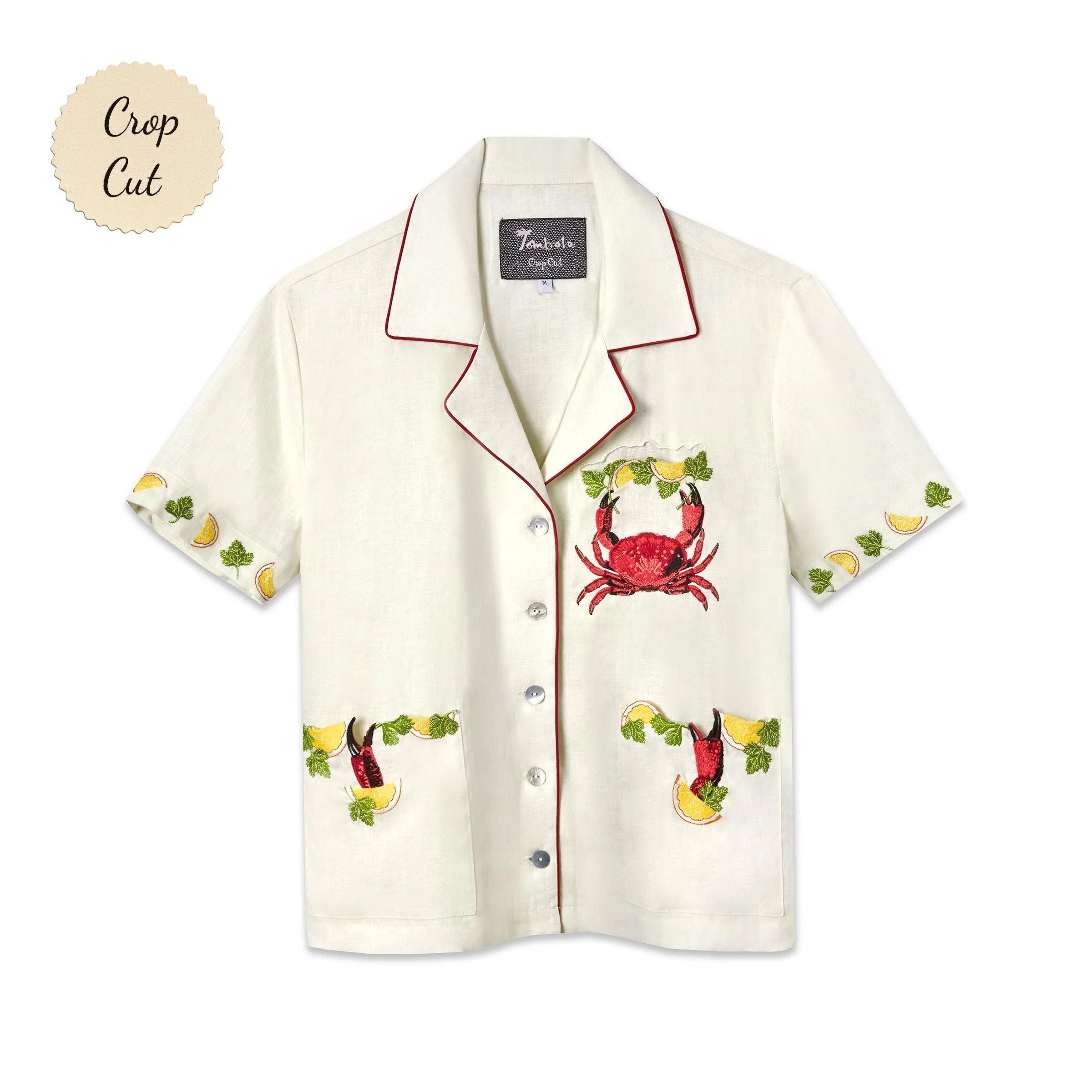 'Just a Pinch' Cabana ~ Crop Cut sold by Tombolo