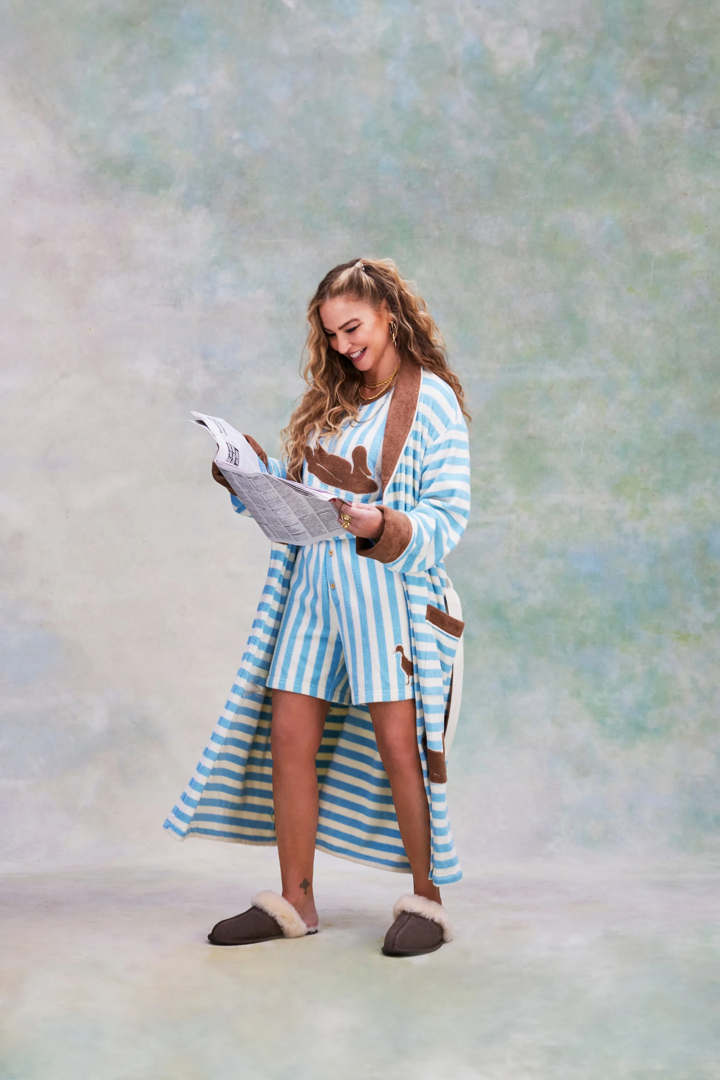 'The Sopranos' Fowl Play Robe sold by Tombolo product image thumbnail 3