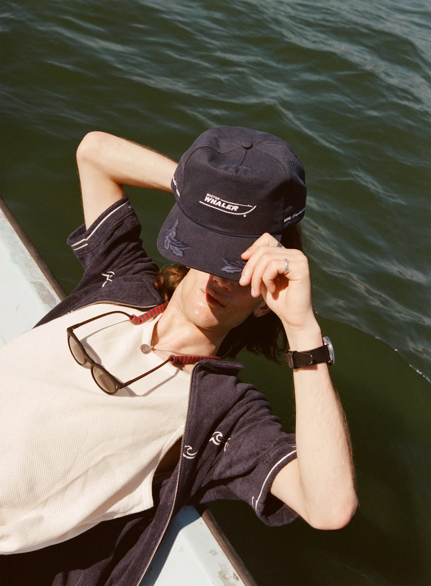 'Boston Whaler' 5-Panel Souvenir Cap sold by Tombolo product image thumbnail 4