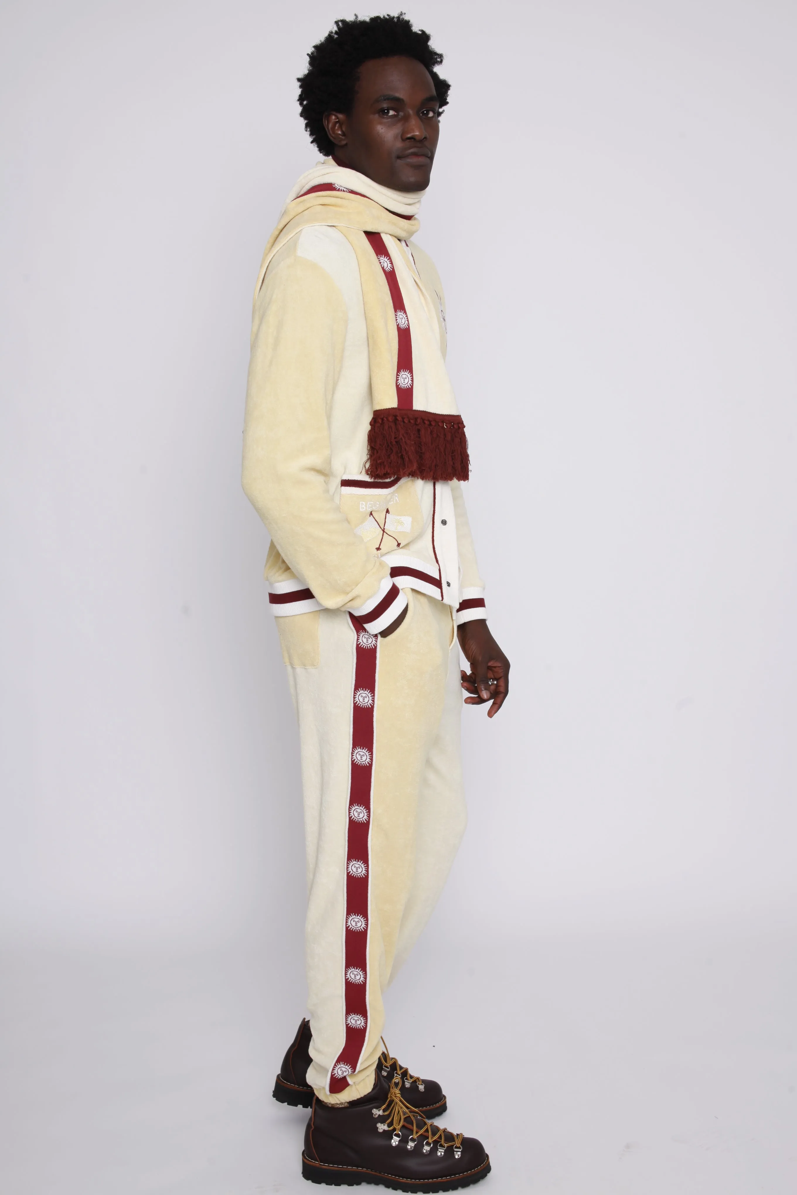 'Après Ski' Scarf (Yellow) sold by Tombolo product image thumbnail 3