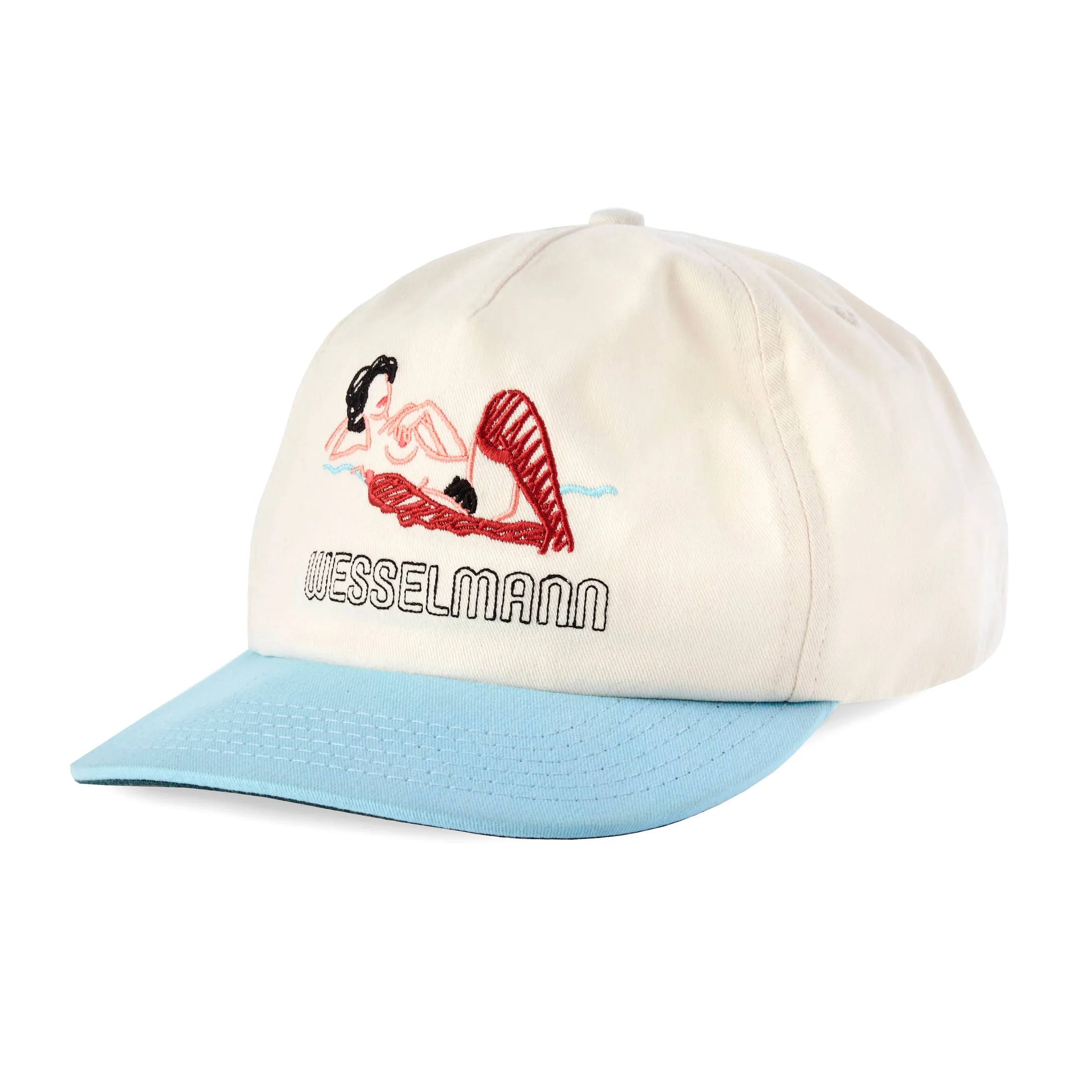 ‘Tom Wesselmann - Red Stockinged Nude' 5-Panel Souvenir Cap sold by Tombolo product image thumbnail 3