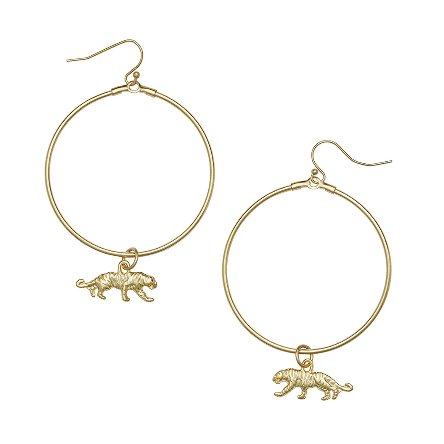 Tiger Loop Earrings sold by Susan Shaw