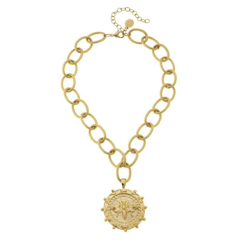 Queen Bee Pendant Necklace sold by Susan Shaw