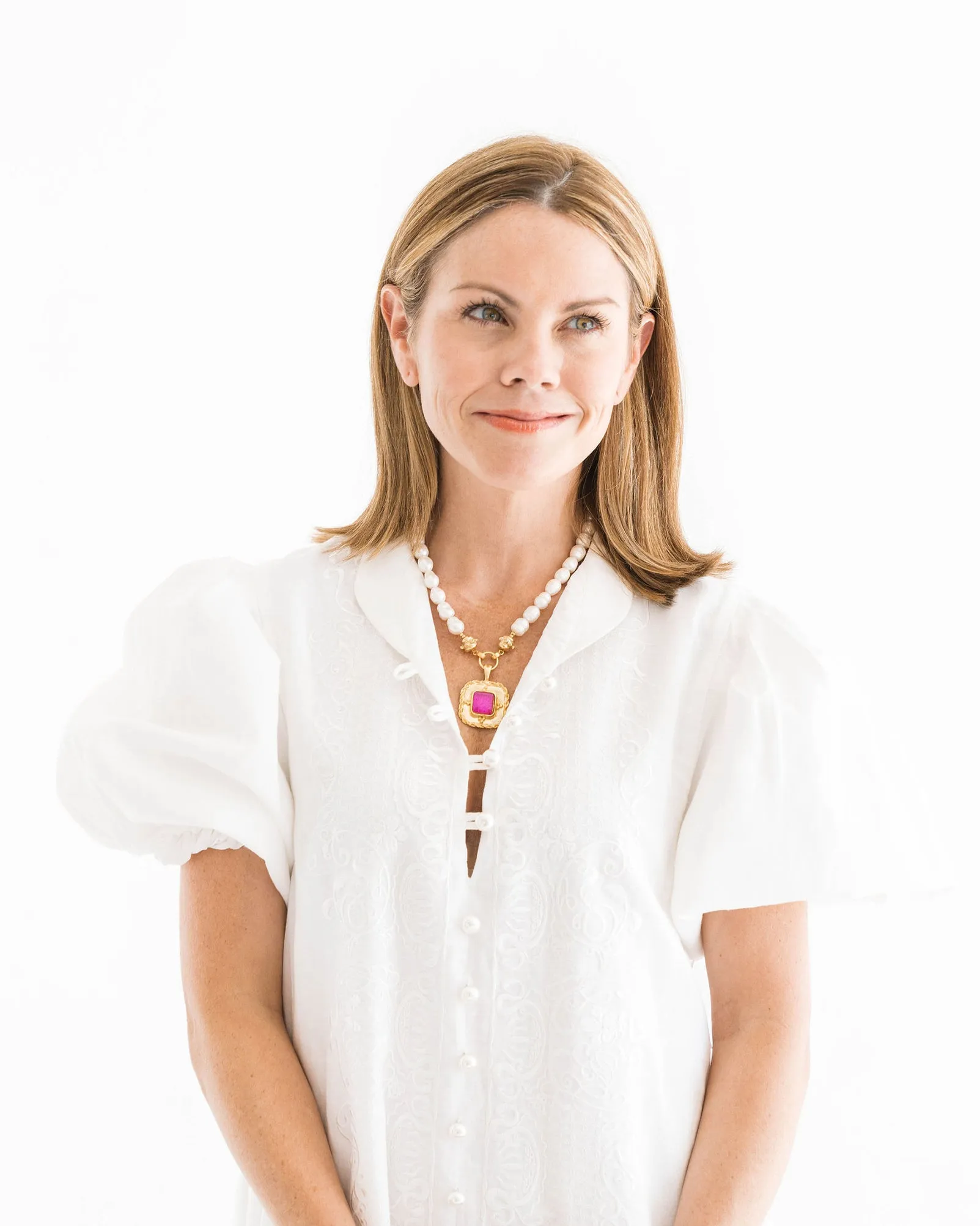 Madeline Pearl Necklace sold by Susan Shaw product image thumbnail 2