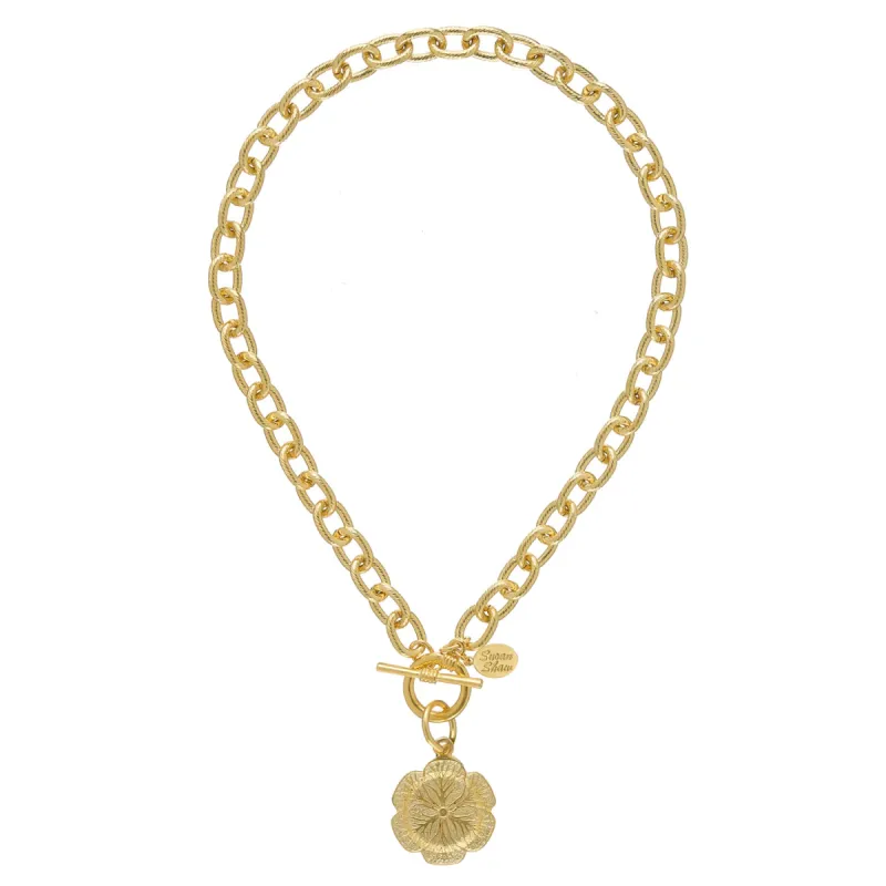 Cabbageware Toggle Necklace made by Susan Shaw