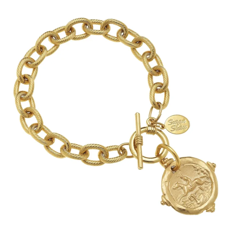 Equestrian Intaglio Bracelet sold by Susan Shaw