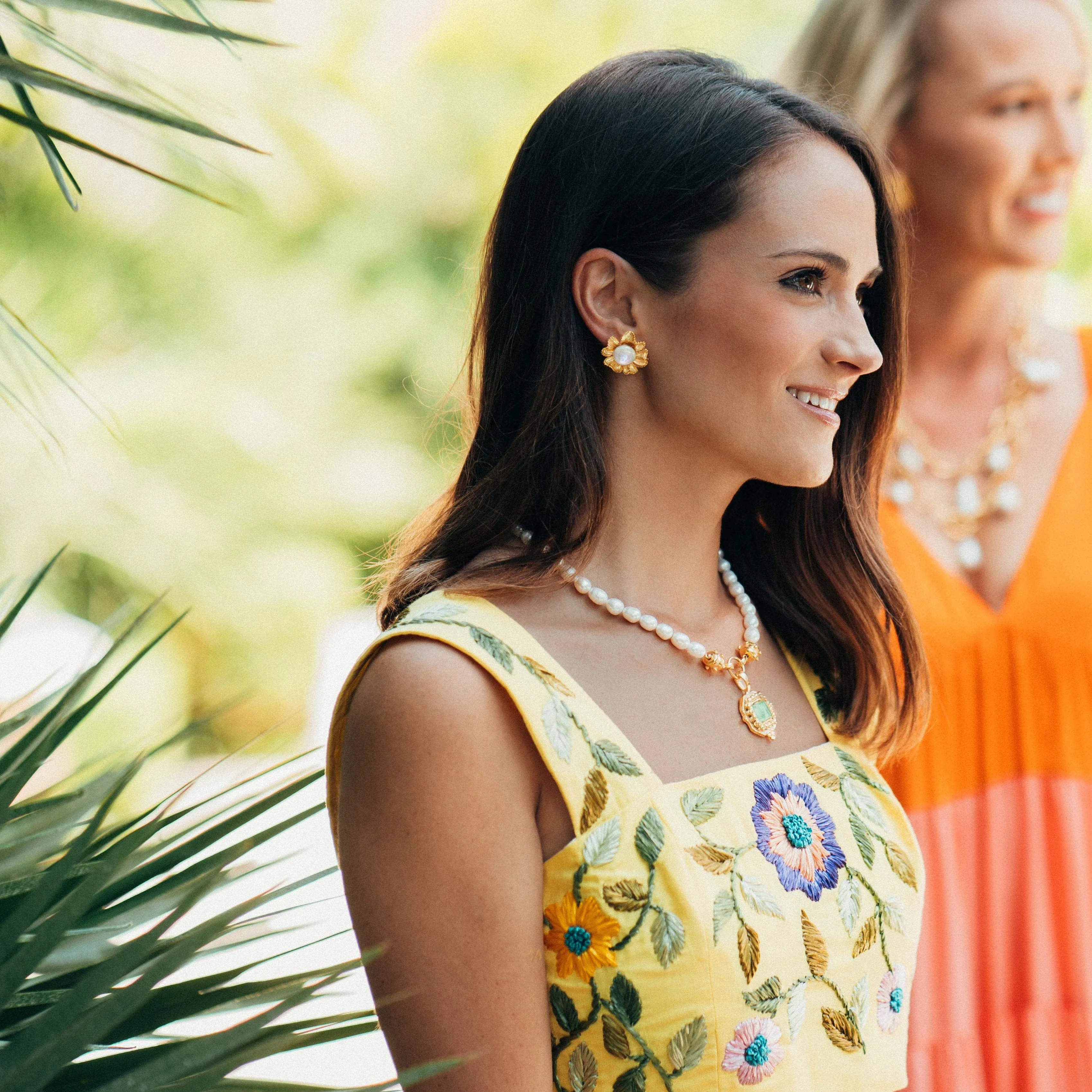 Marigold Pearl Studs sold by Susan Shaw product image thumbnail 5