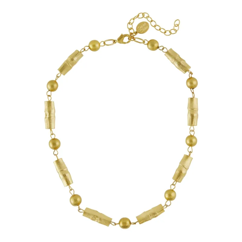 Bamboo Links Necklace sold by Susan Shaw