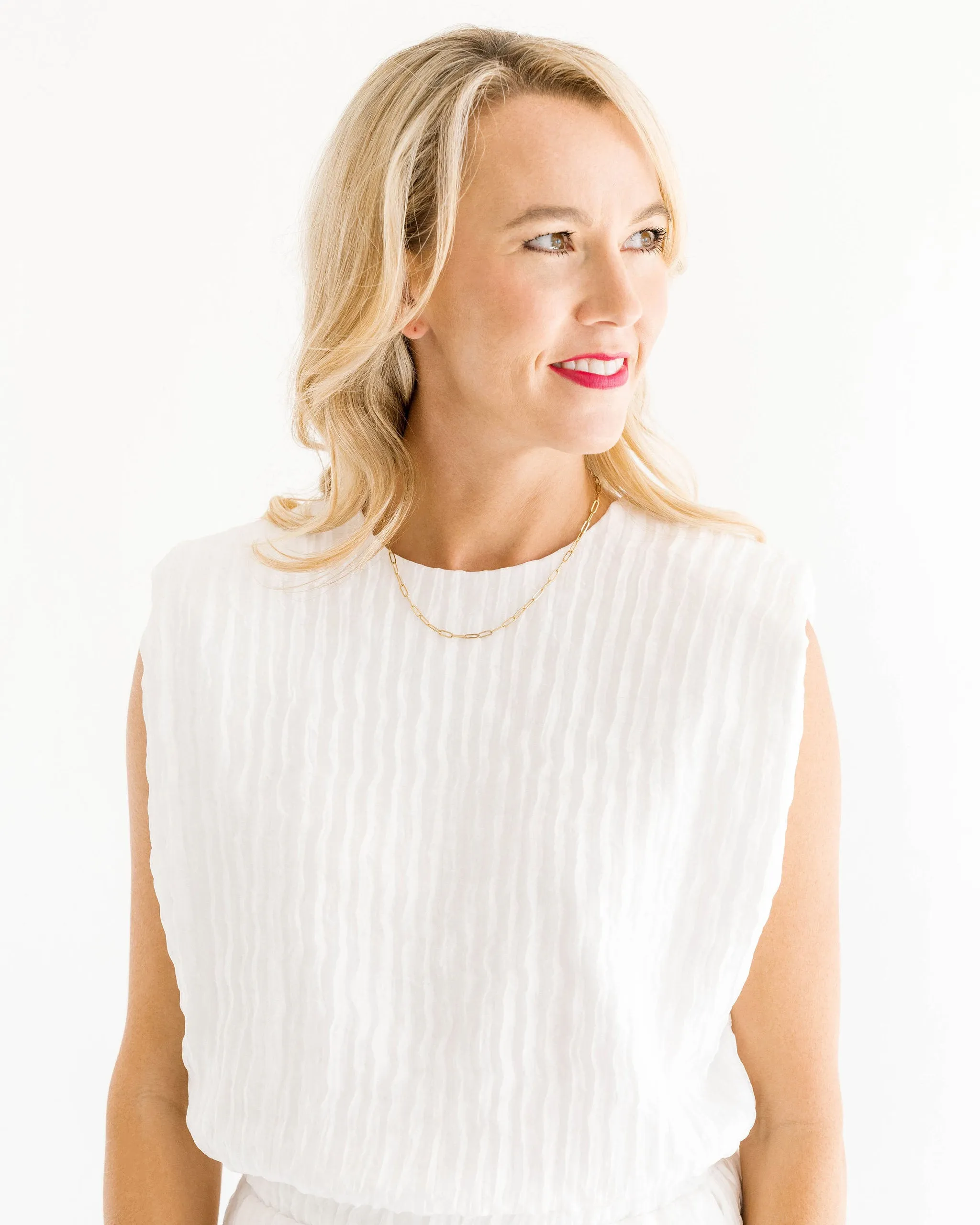 Small Paperclip Necklace sold by Susan Shaw product image thumbnail 2