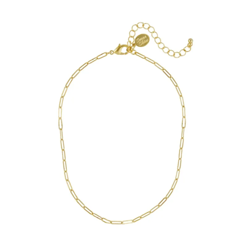 Small Paperclip Necklace sold by Susan Shaw