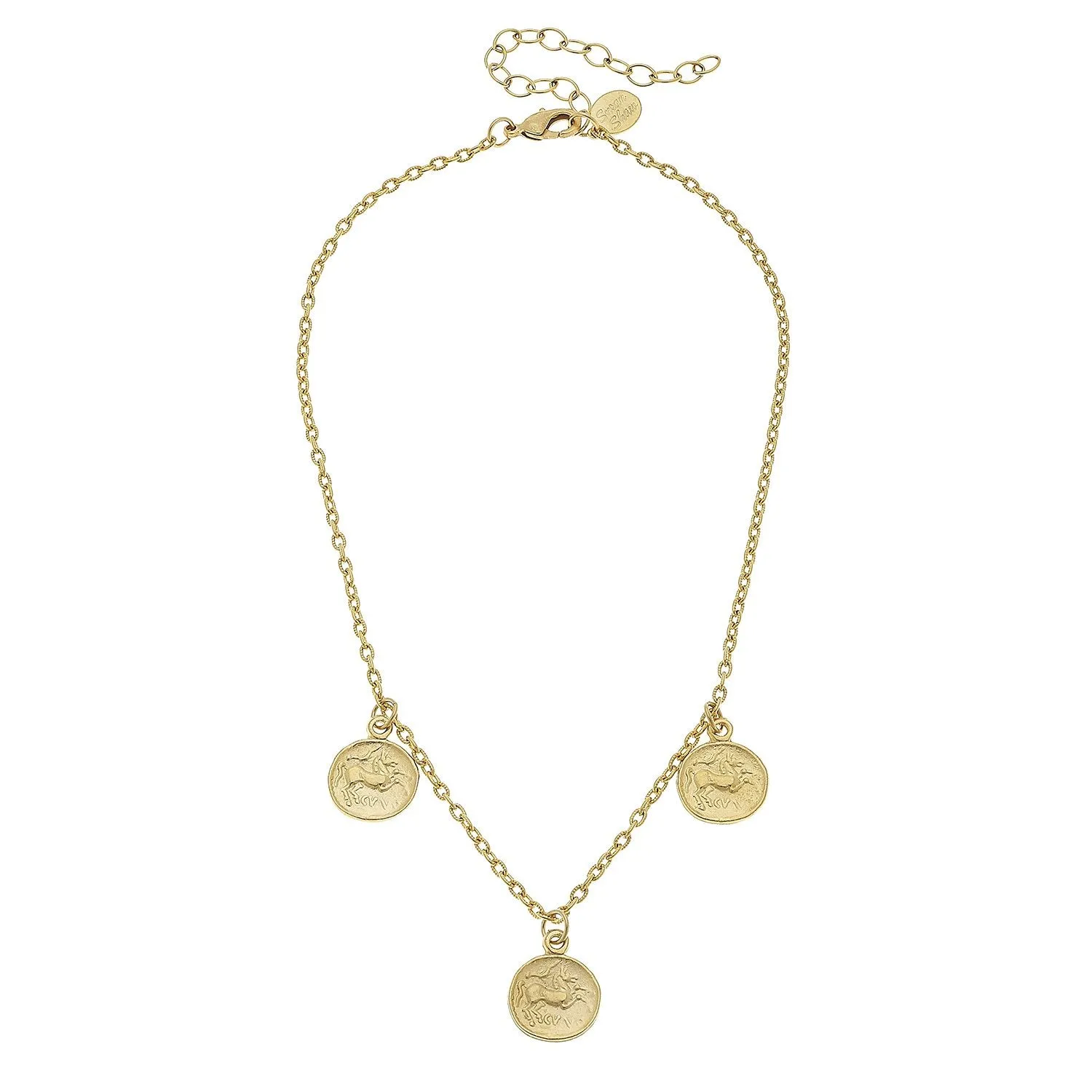 Coin Drop Necklace sold by Susan Shaw