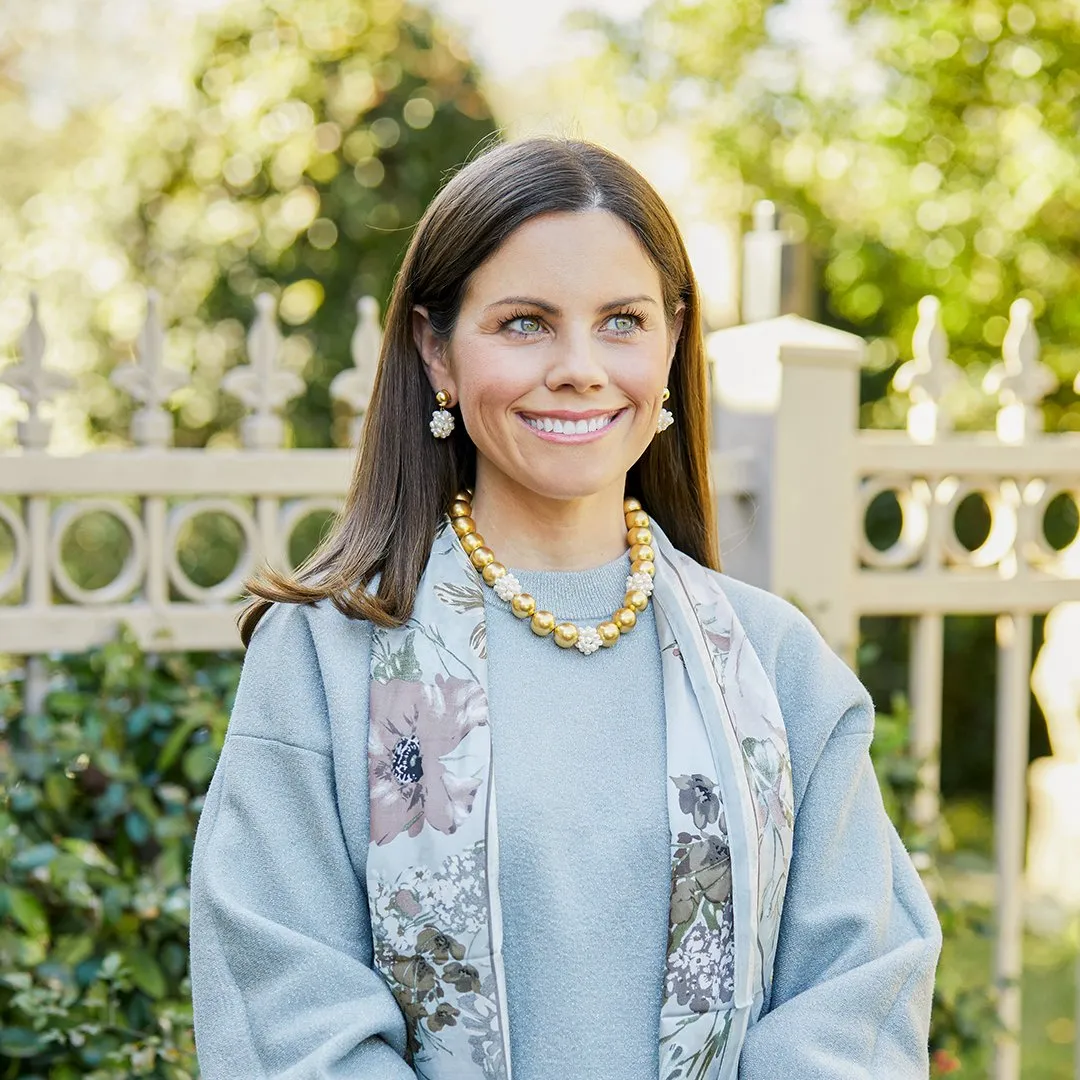 Pearl Cluster Margaret Necklace sold by Susan Shaw product image thumbnail 2