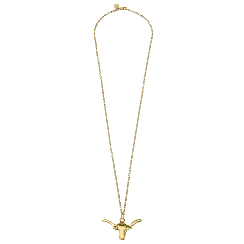 Long Longhorn Necklace sold by Susan Shaw