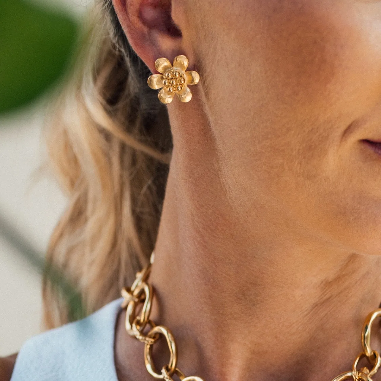 Daisy Studs sold by Susan Shaw product image thumbnail 5