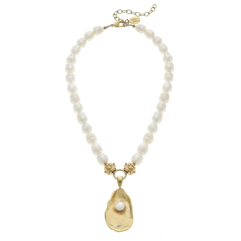 Pearl Oyster Pearl Necklace sold by Susan Shaw