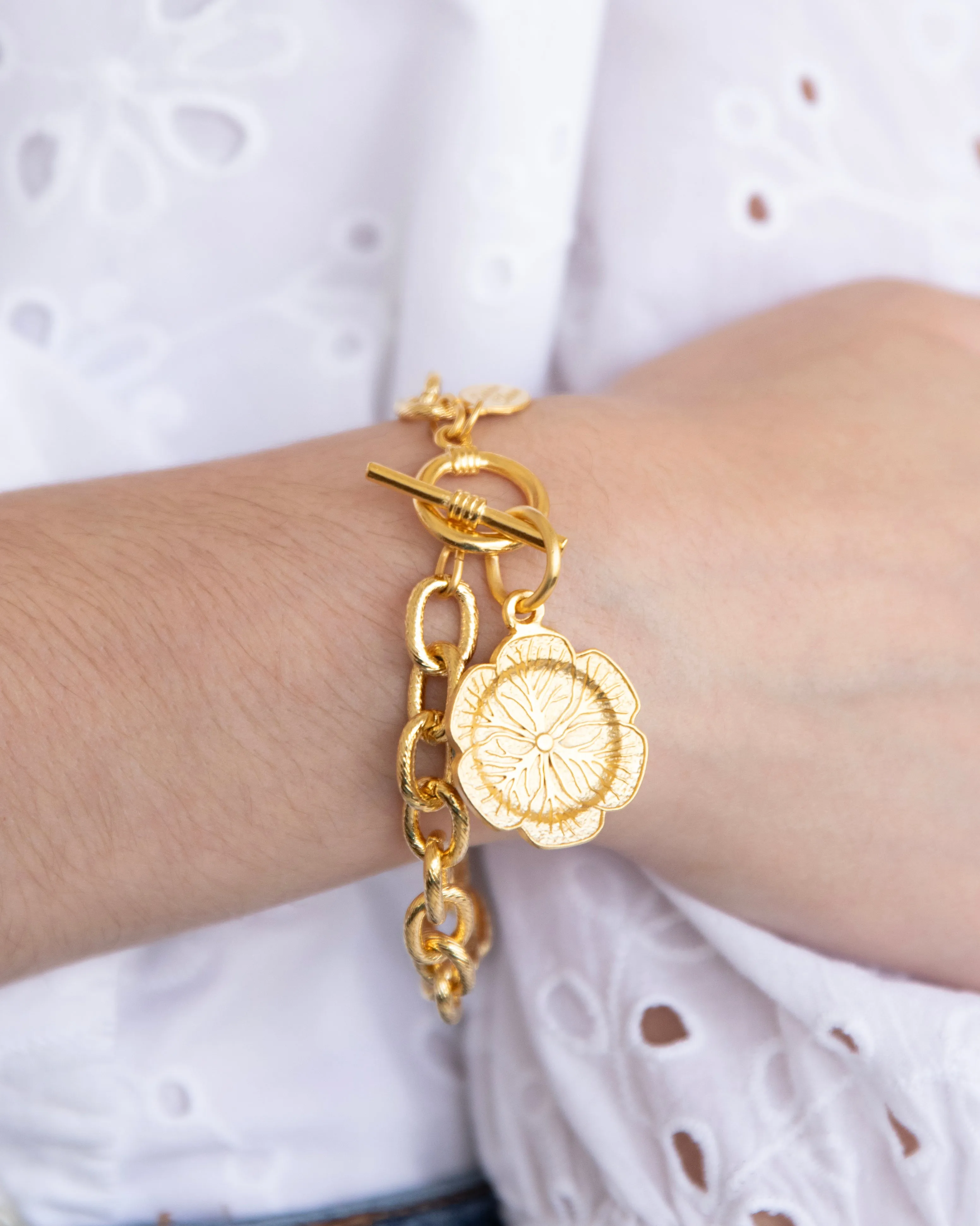 Cabbageware Toggle Bracelet sold by Susan Shaw product image thumbnail 2